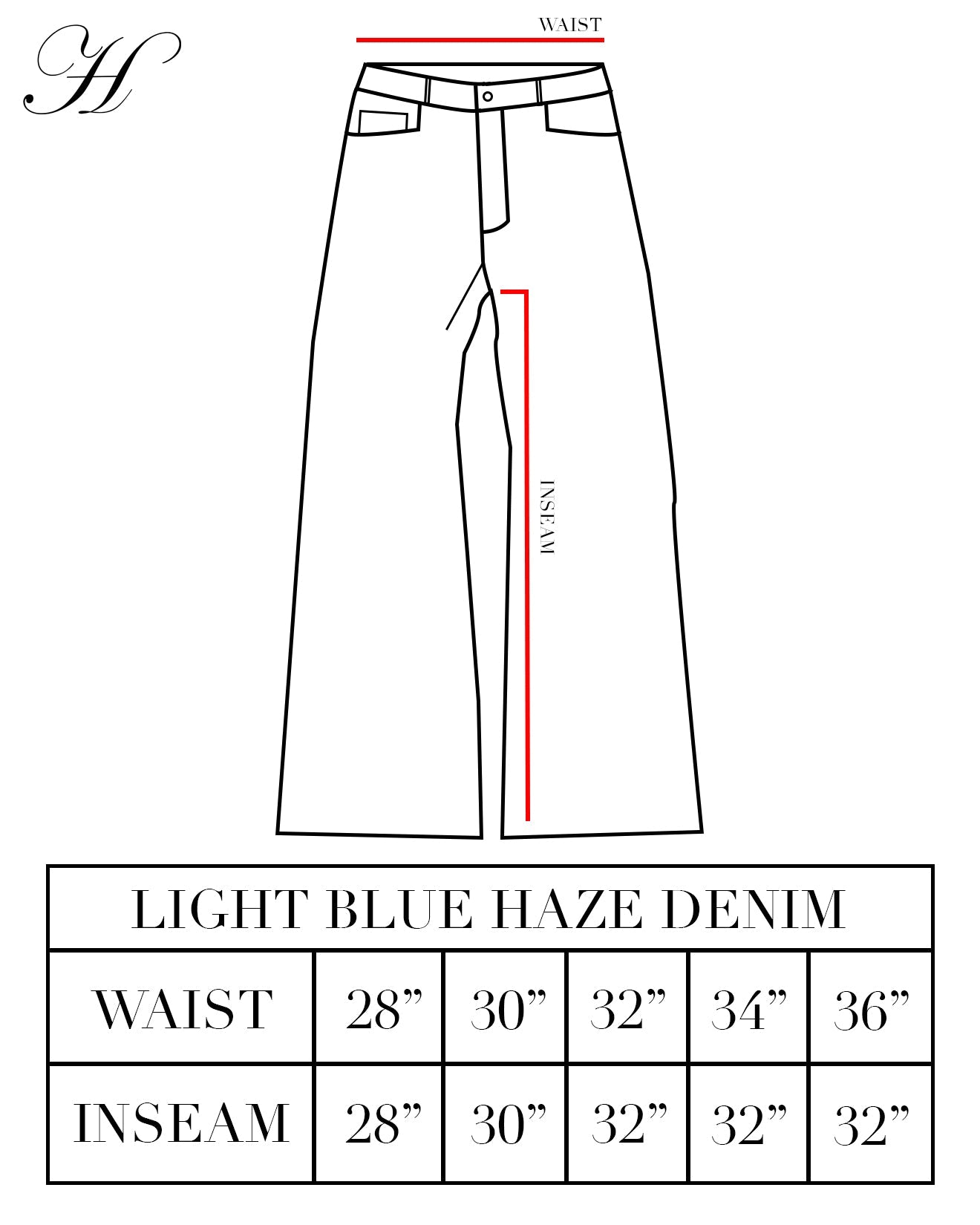 Light Blue Haze Denim