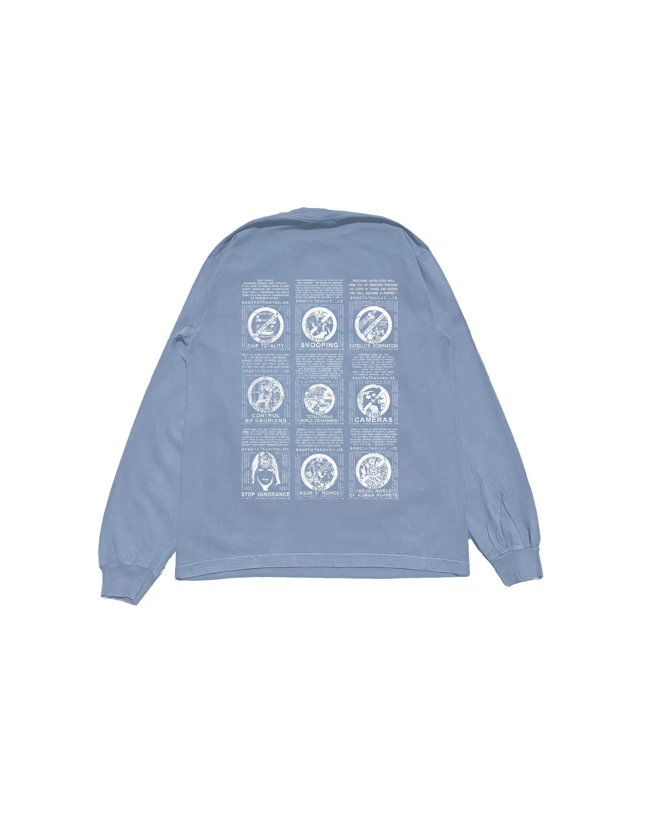 HEAVEN.US - Longsleeve Tee Sky Blue