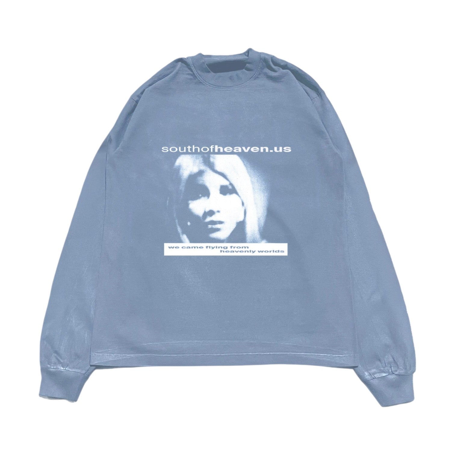 HEAVEN.US - Longsleeve Tee Sky Blue