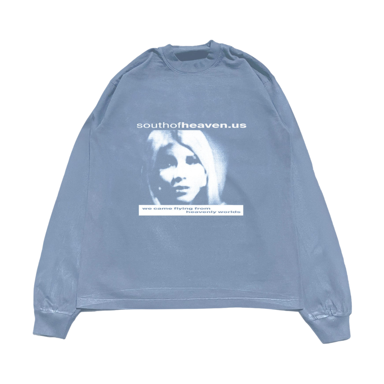 HEAVEN.US - Longsleeve Tee Sky Blue