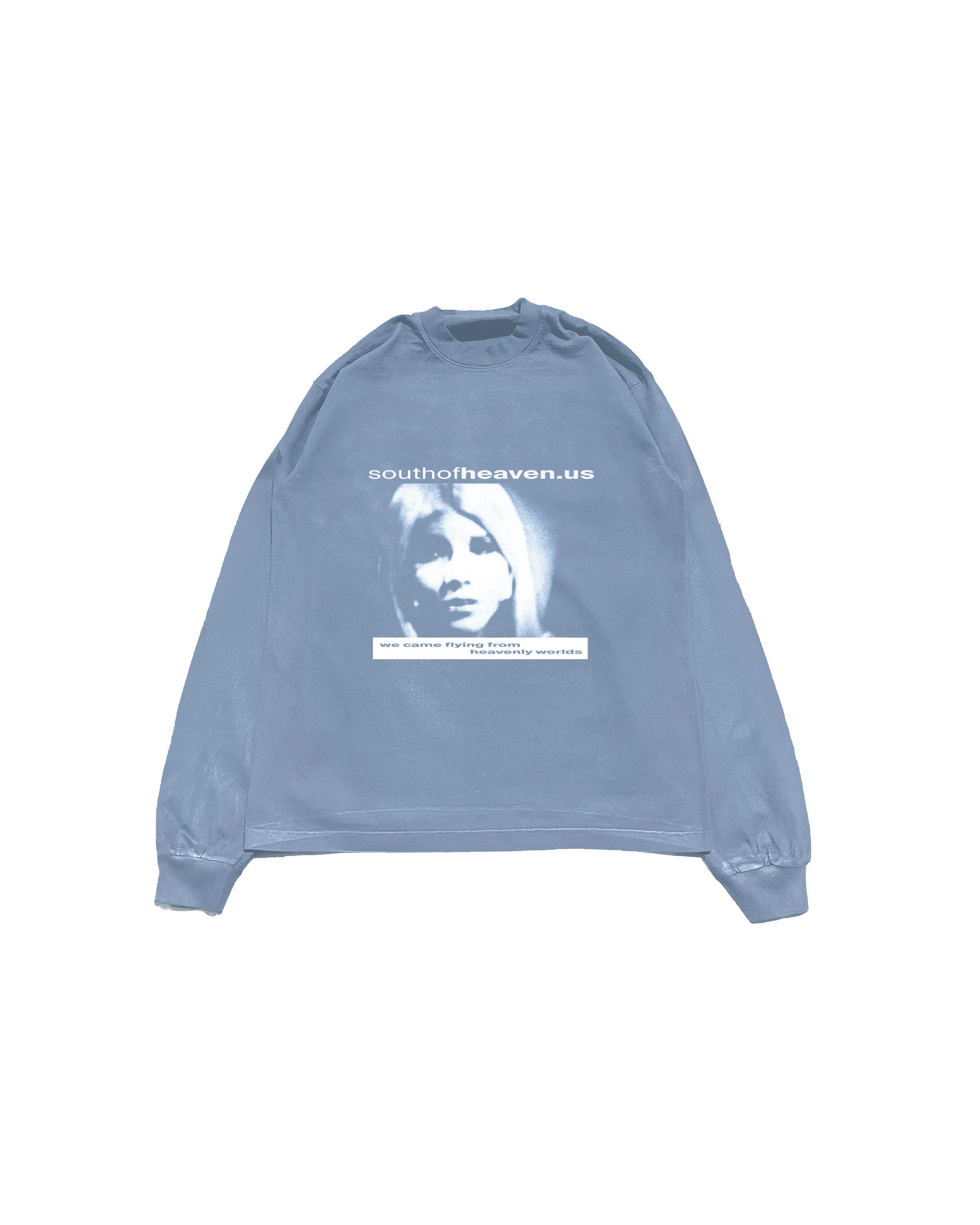HEAVEN.US - Longsleeve Tee Sky Blue