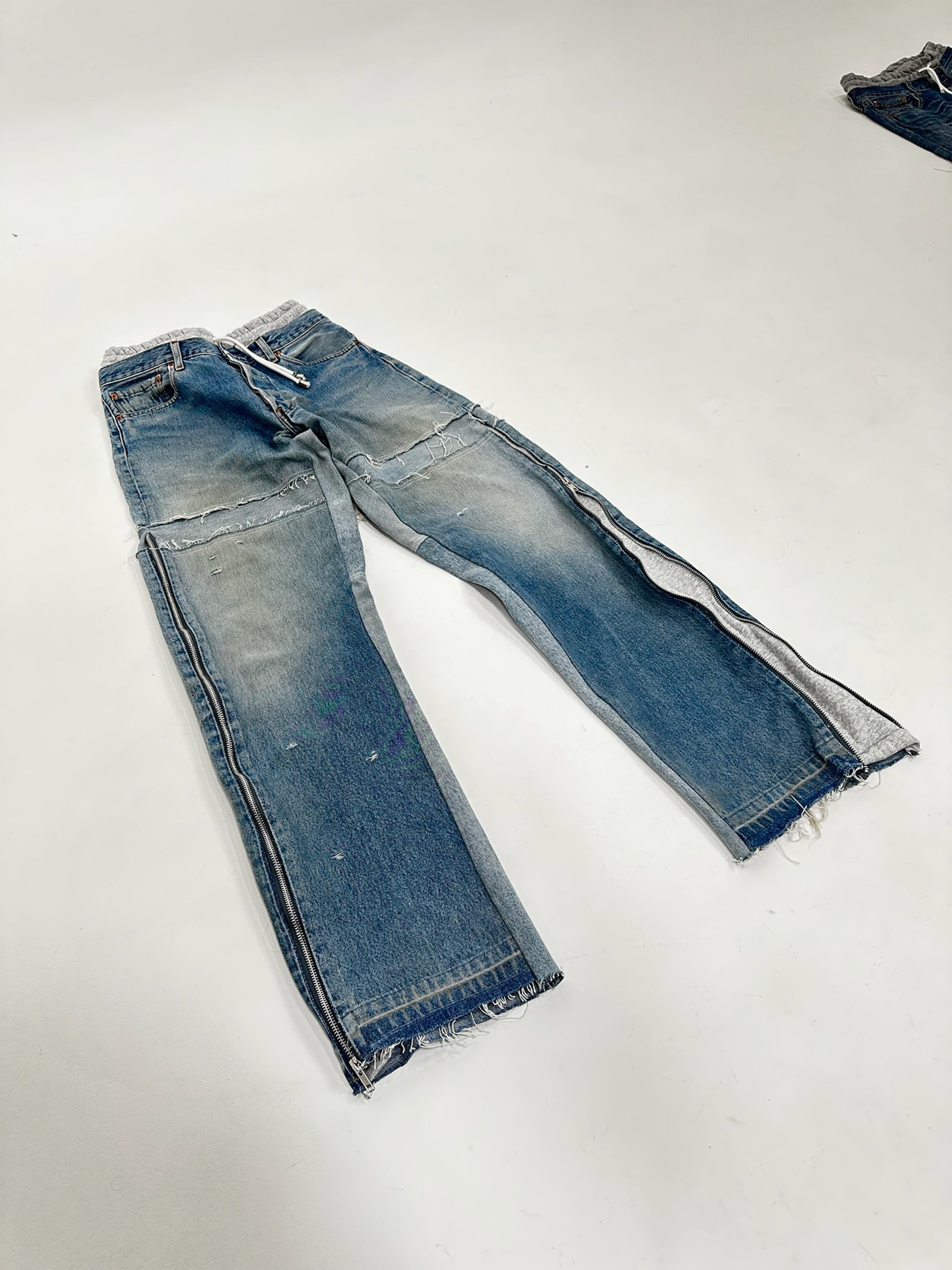 HYBRID SWEATDENIM - Light Wash