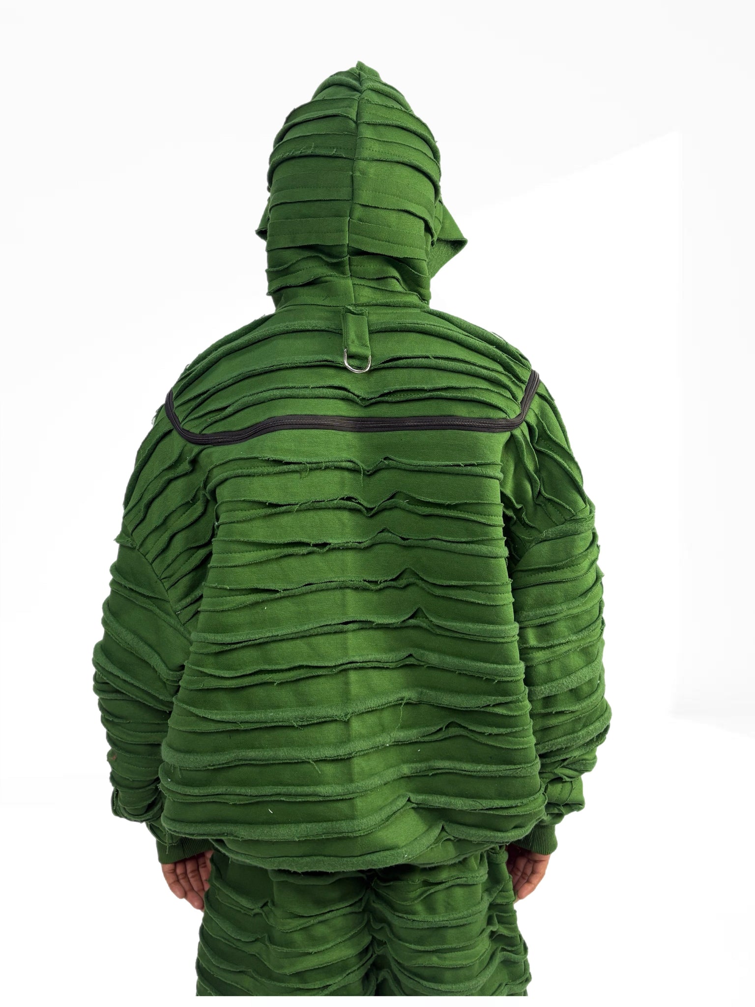 Rescue green hoodie