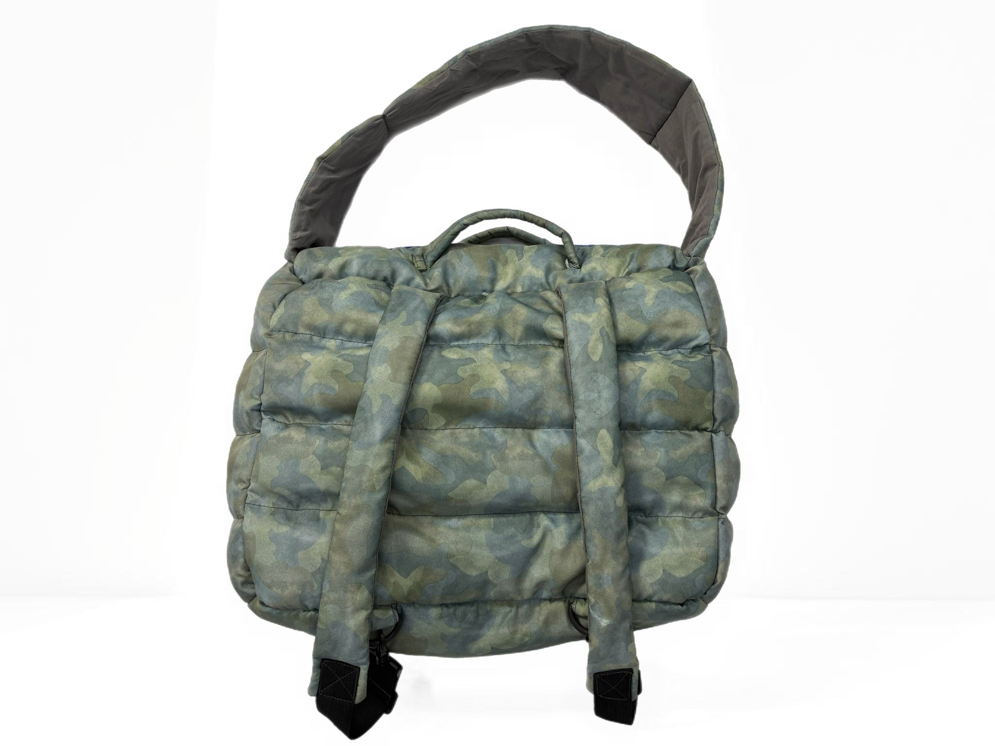 Camouflage duffle bag