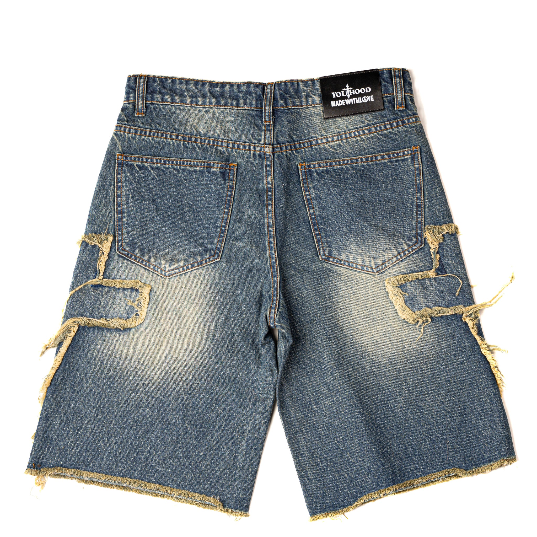 Cross Jorts (Blue)