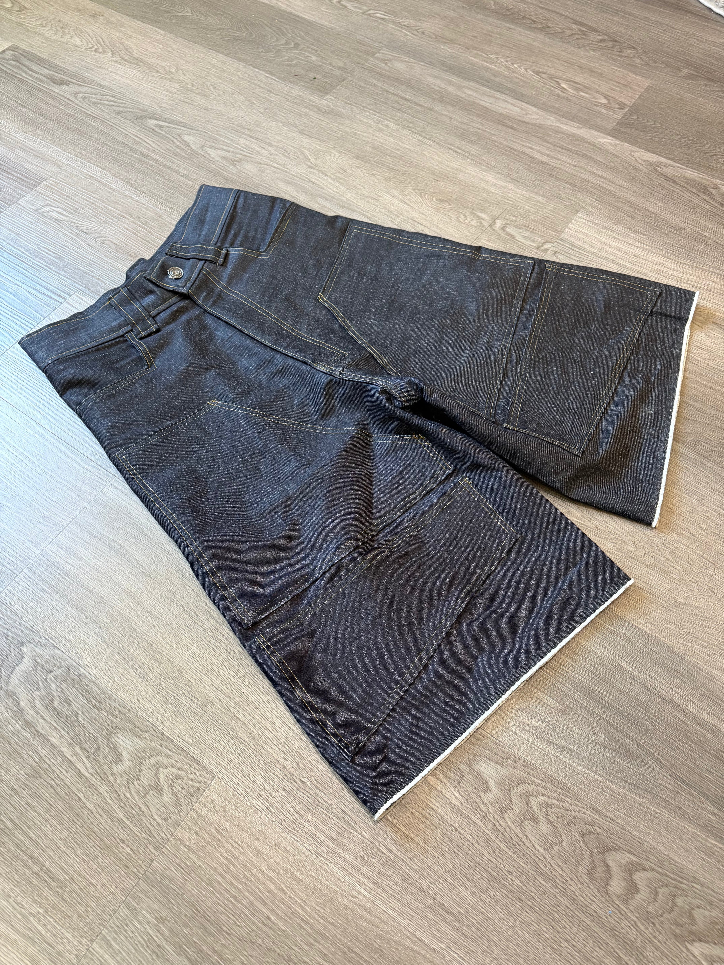 Carpenter Denim Shorts