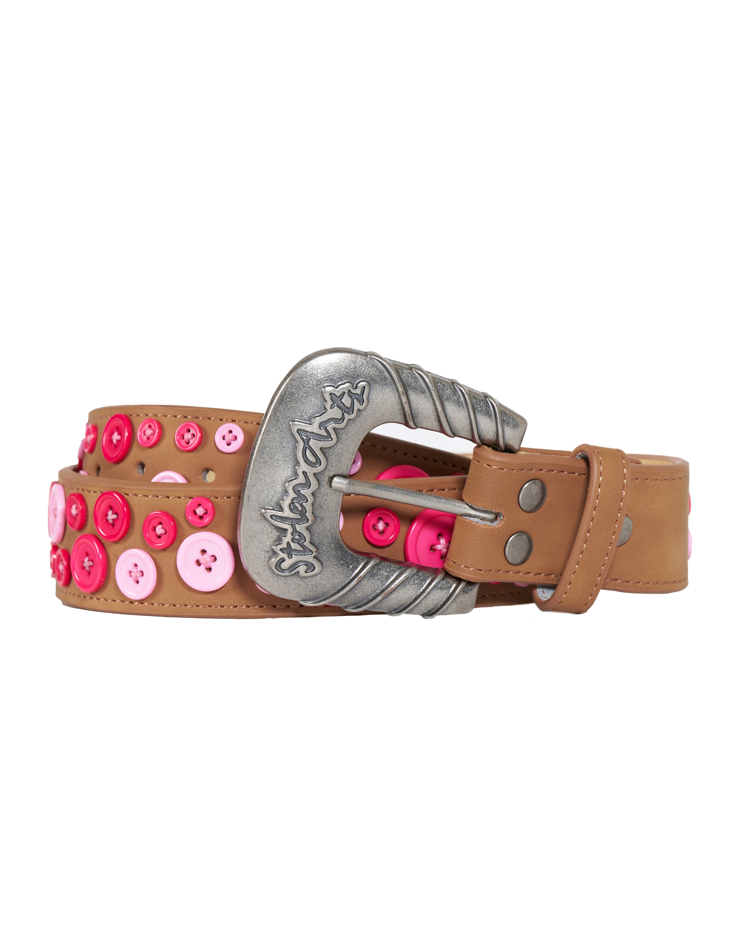 Bubblegum Button Belt