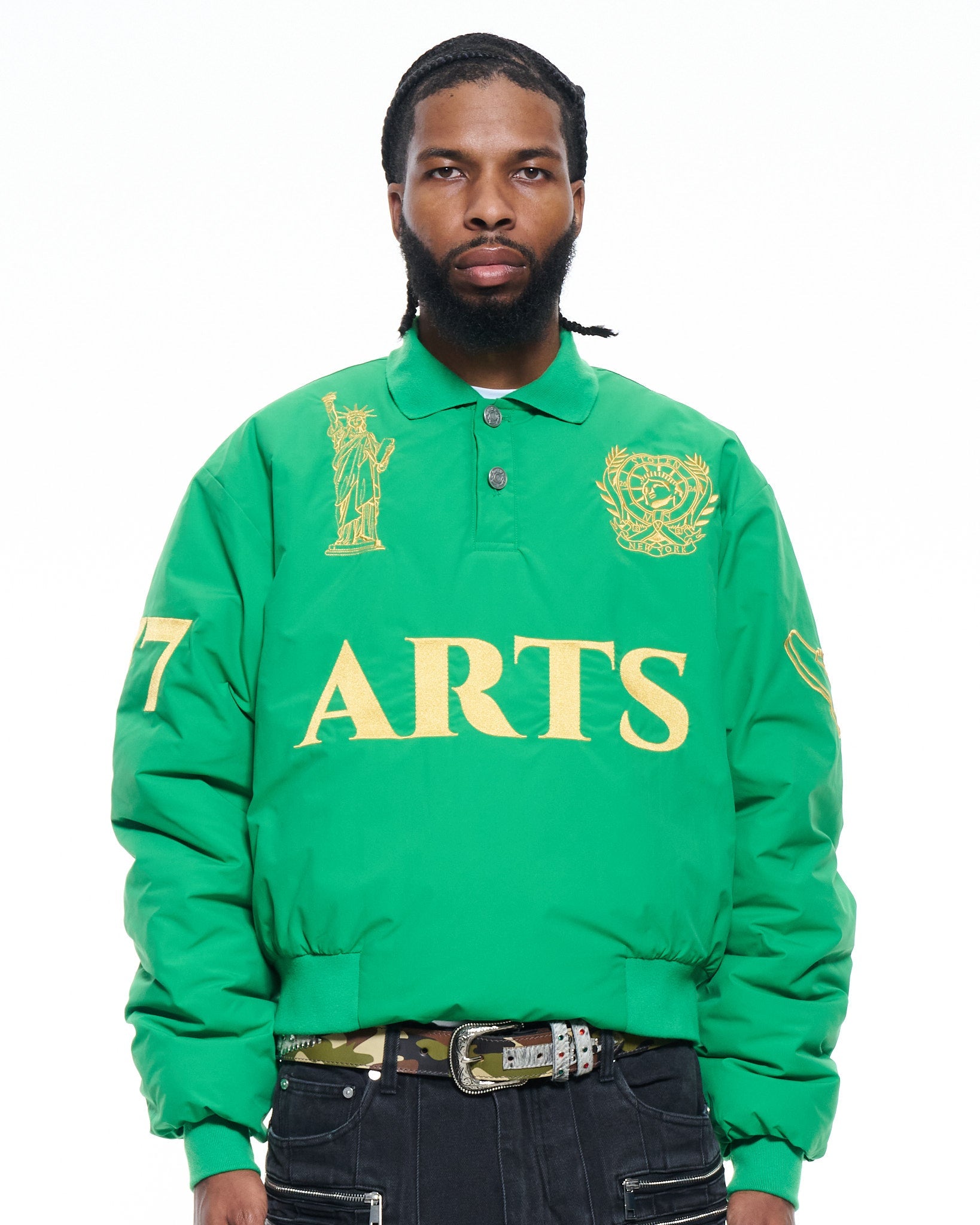 Green Polo Puffer