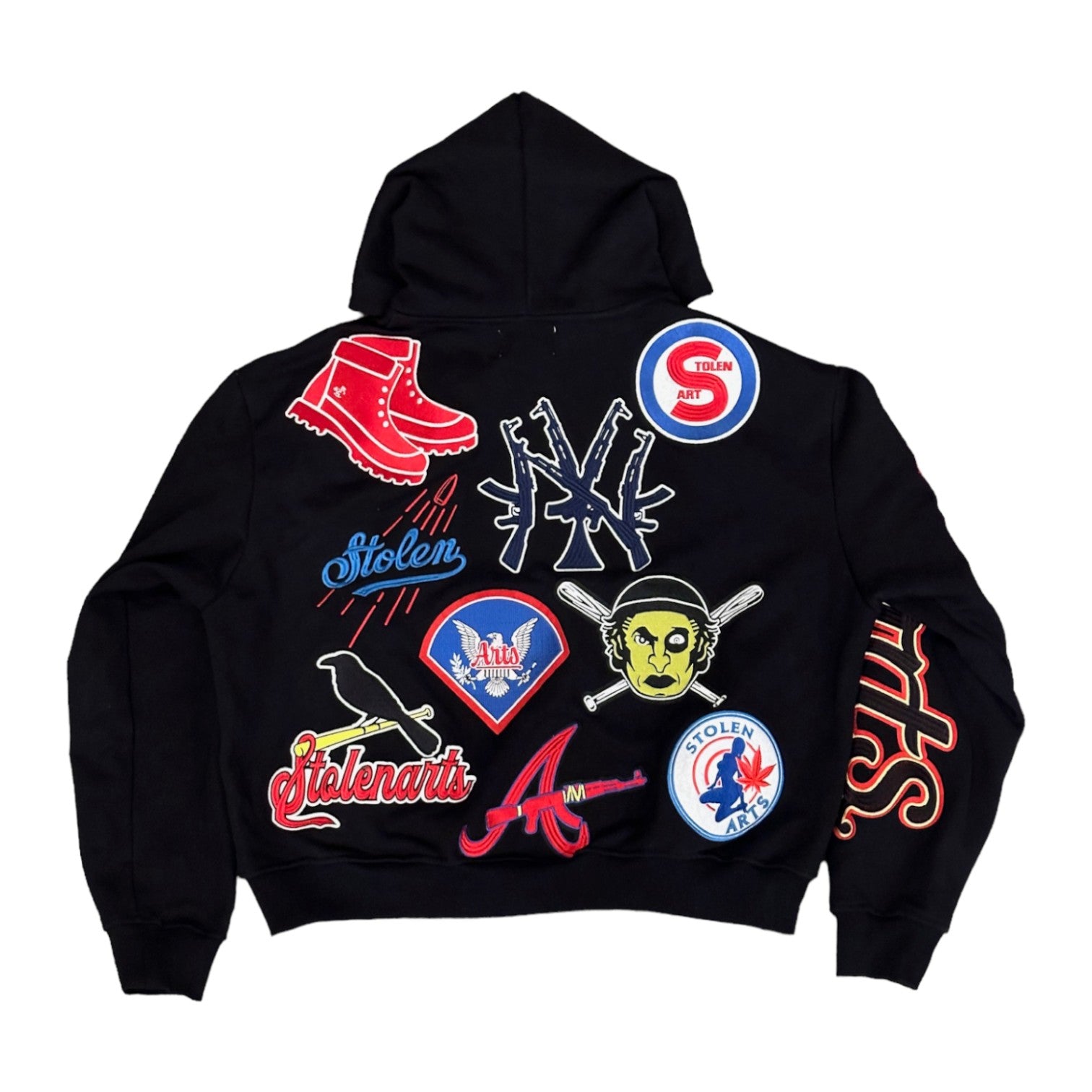 Home Run Embroidery Hoodie