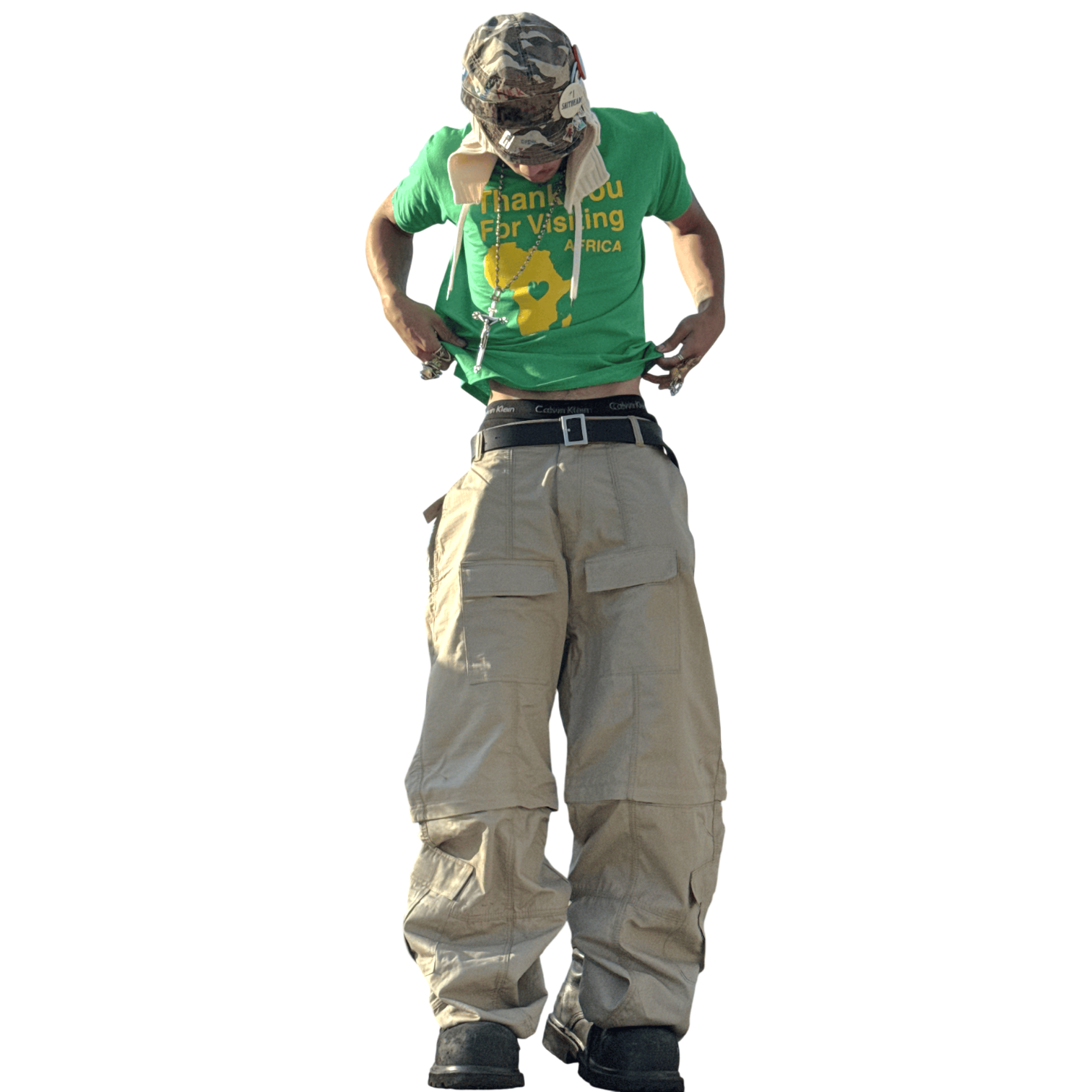 CONVERTIBLE CARGO PANTS