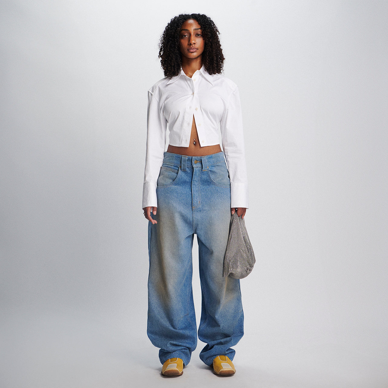 MAGDELINE SUPER BAGGY JEANS