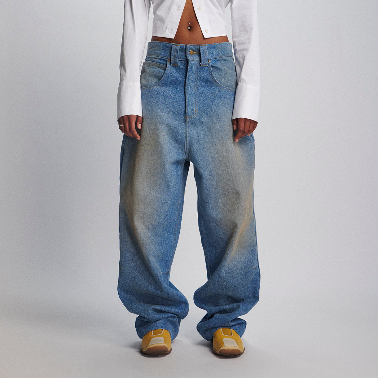 MAGDELINE SUPER BAGGY JEANS