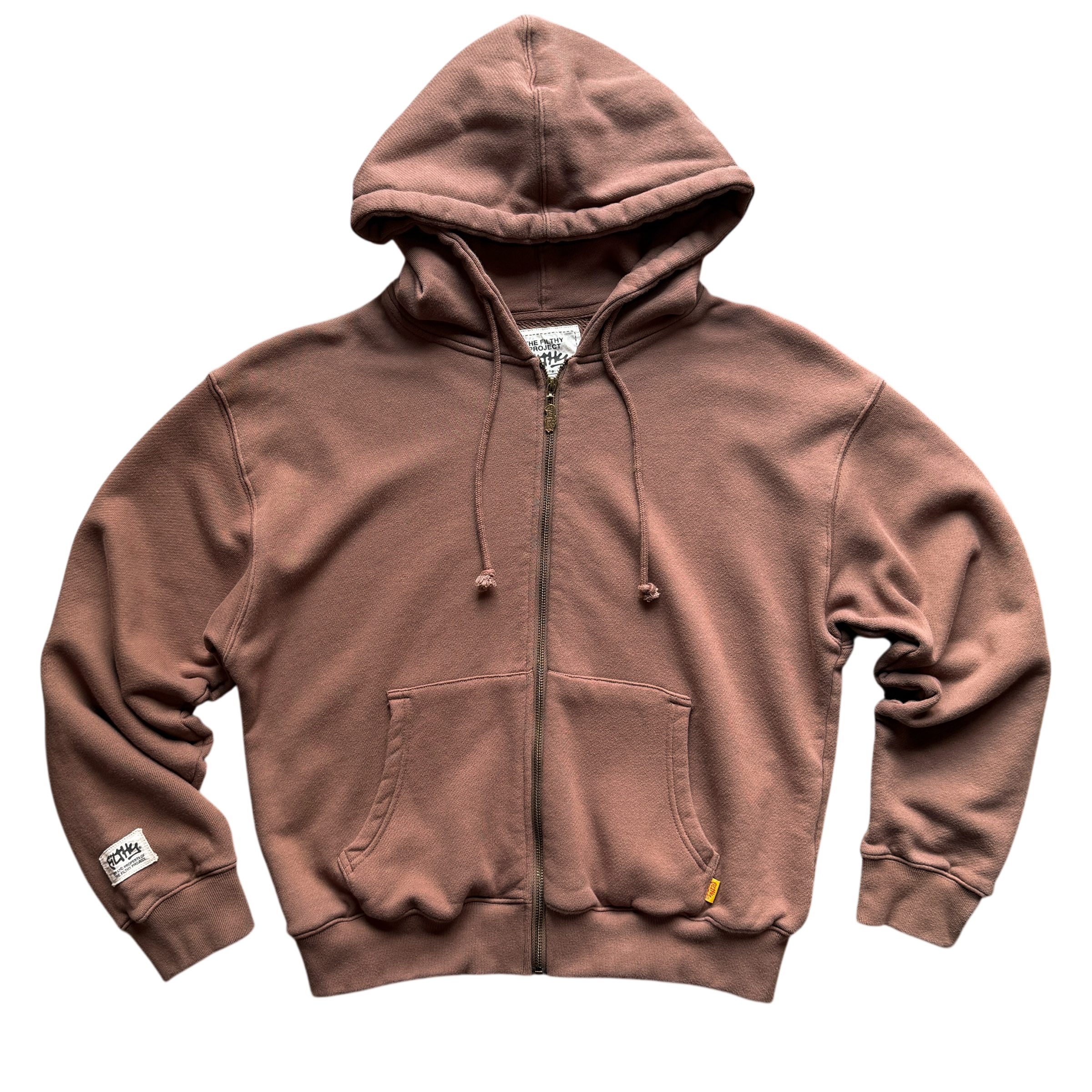 filthy® lightweight zip-up (army brown)