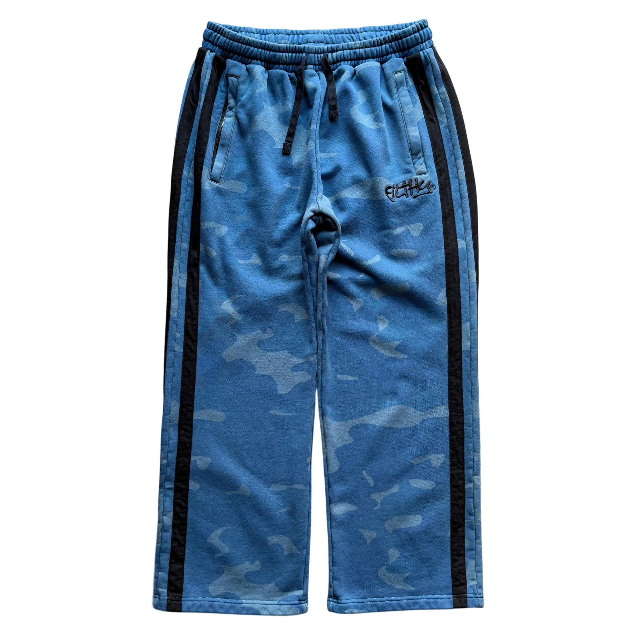 filthy® dark blue camo sweatpants