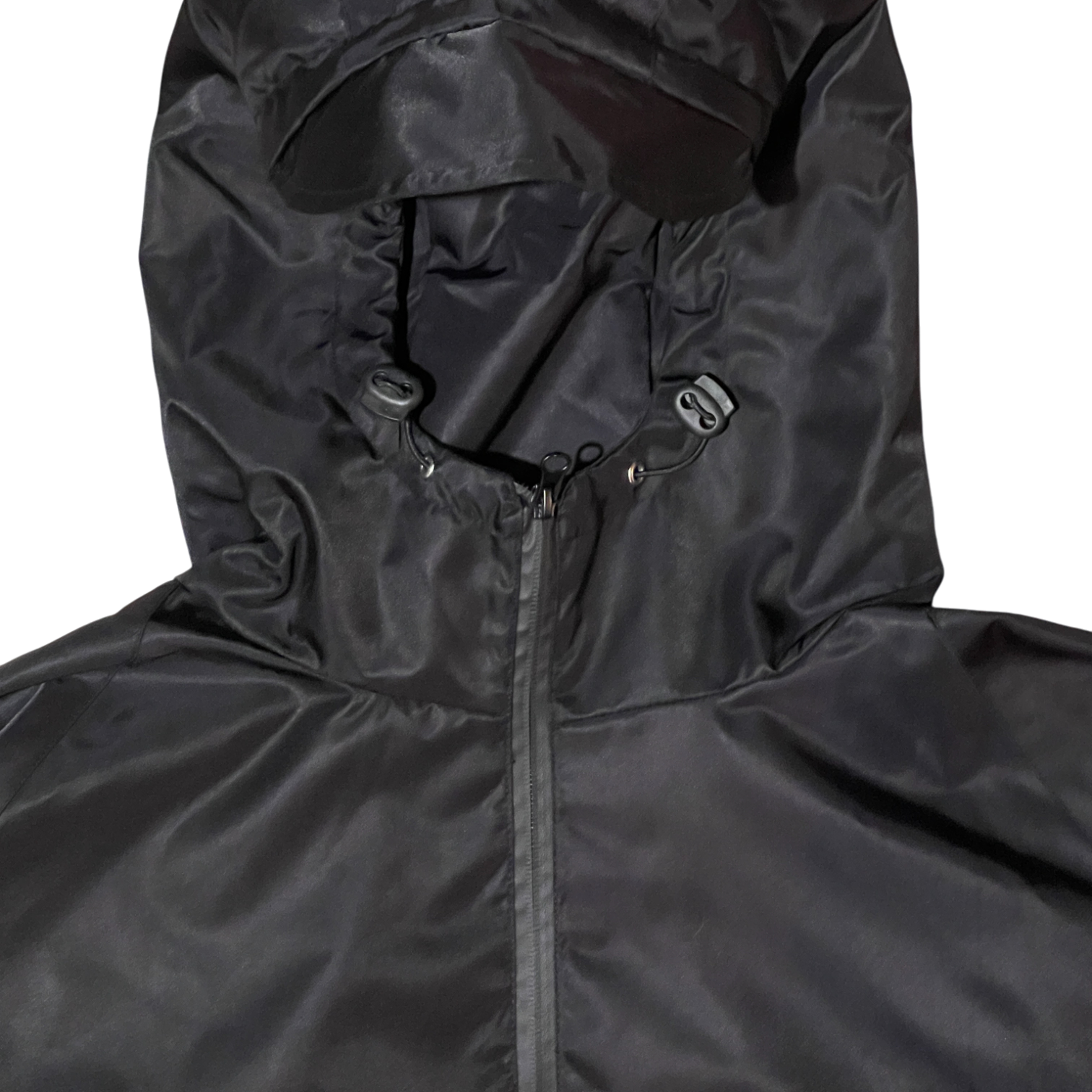 WOMEN'S CROPPED SHELL JACKET, BLACK