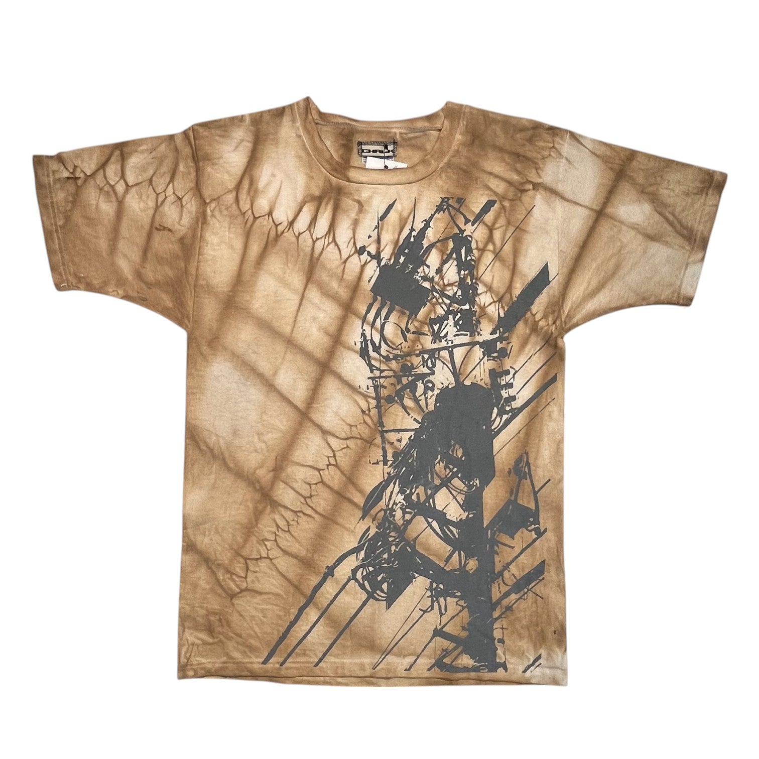 Electric Box T-Shirt - Persimmon Cross Dyed