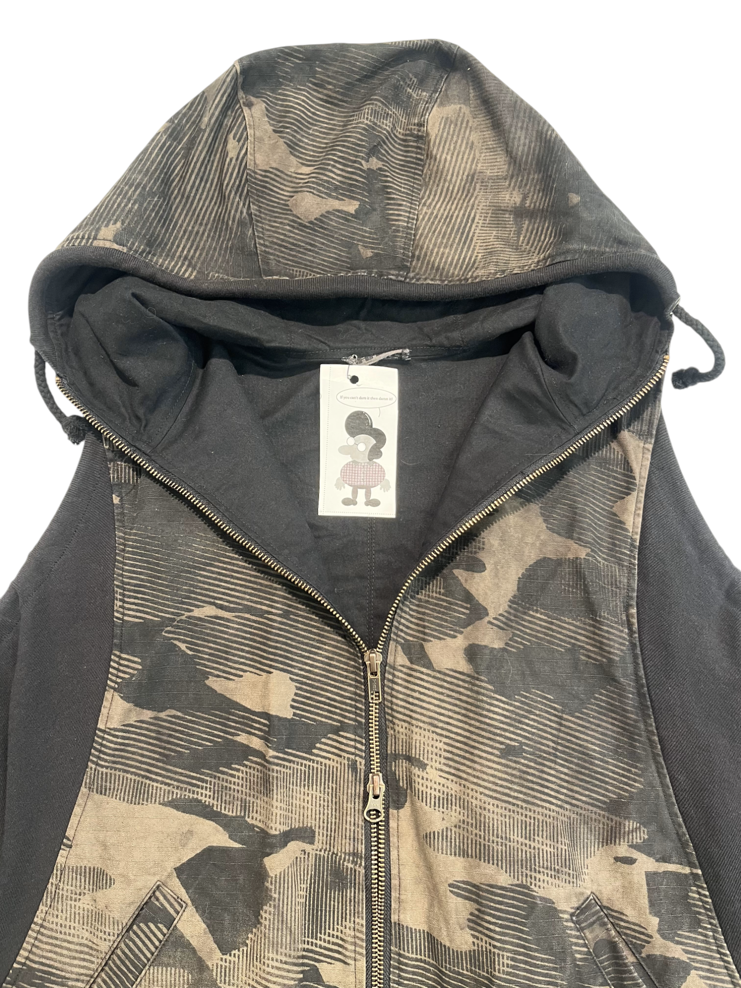 Synch Vest - Acorn Cotton Ripstop Mapped Mono Camo Print