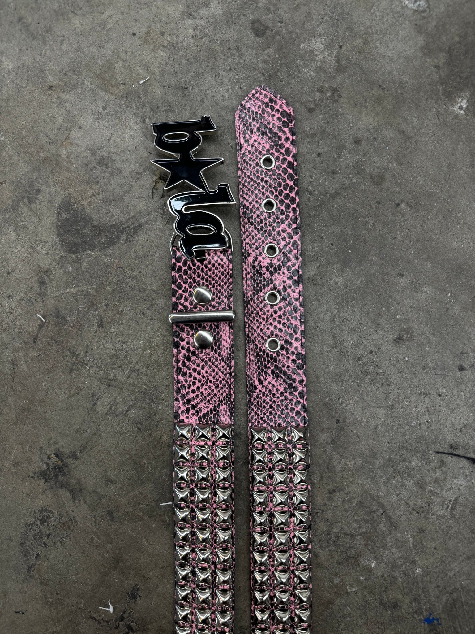 Python Belt (Fuchsia)