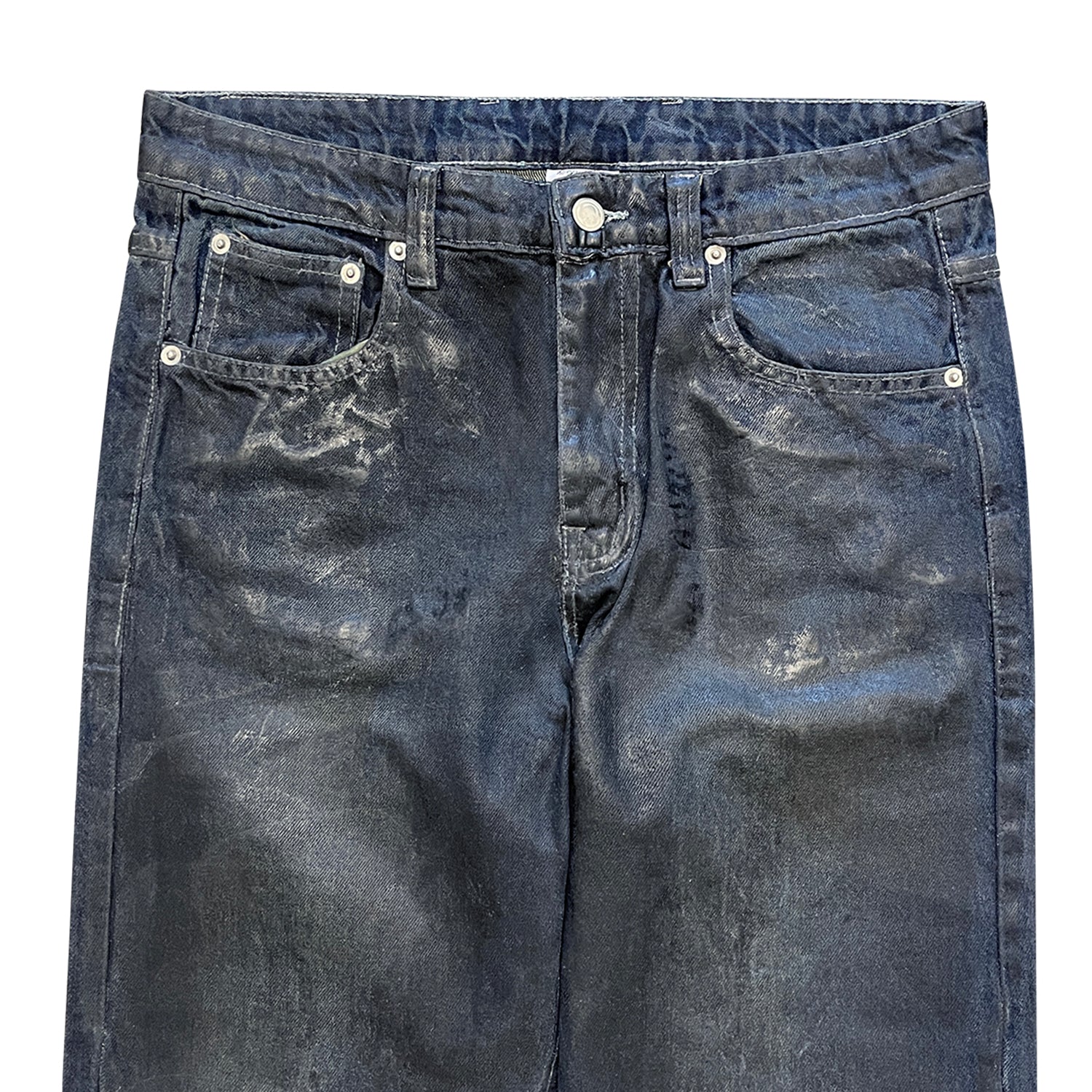Biker Waxed Denim