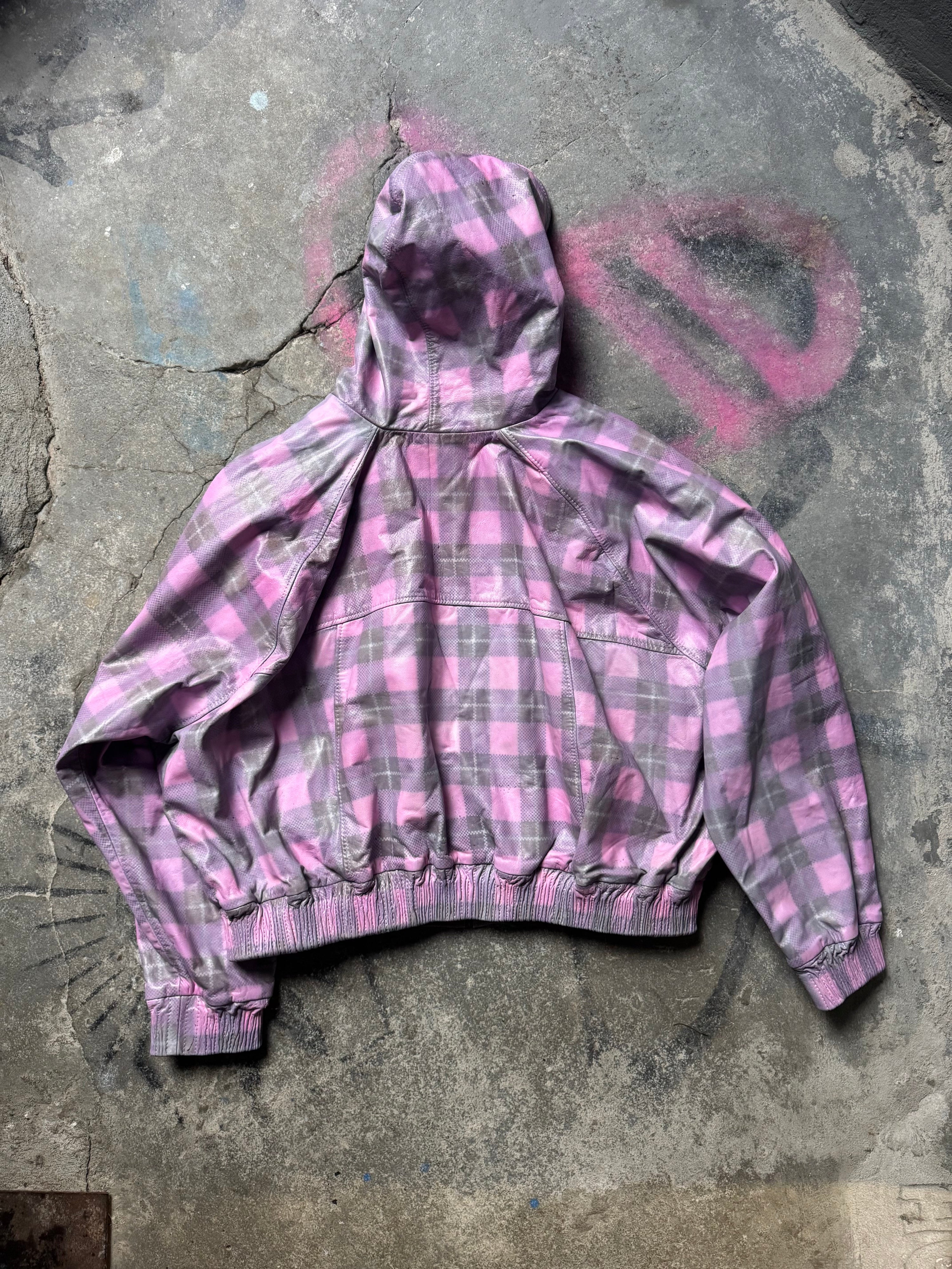 Plaider hoodie (pink)