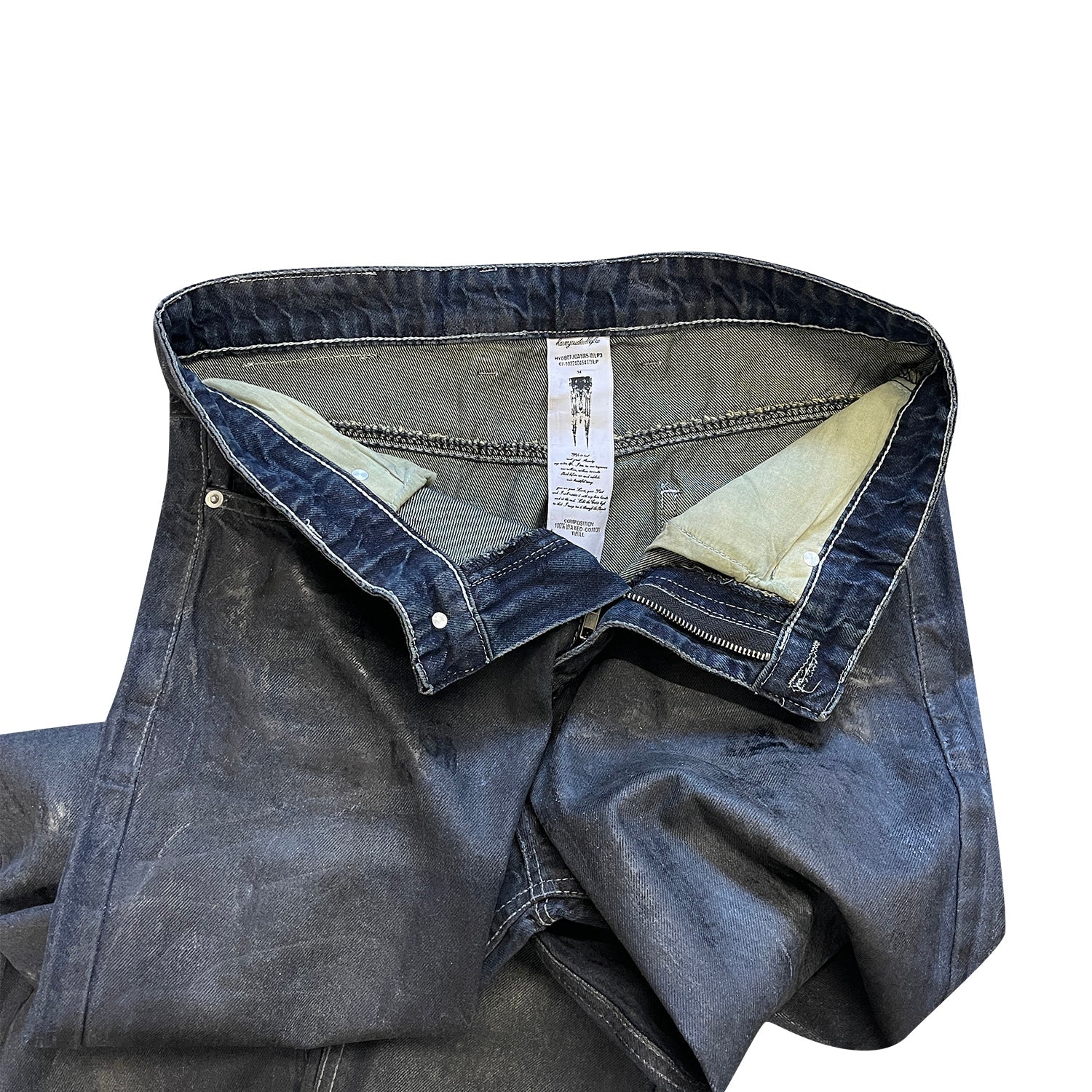 Biker Waxed Denim