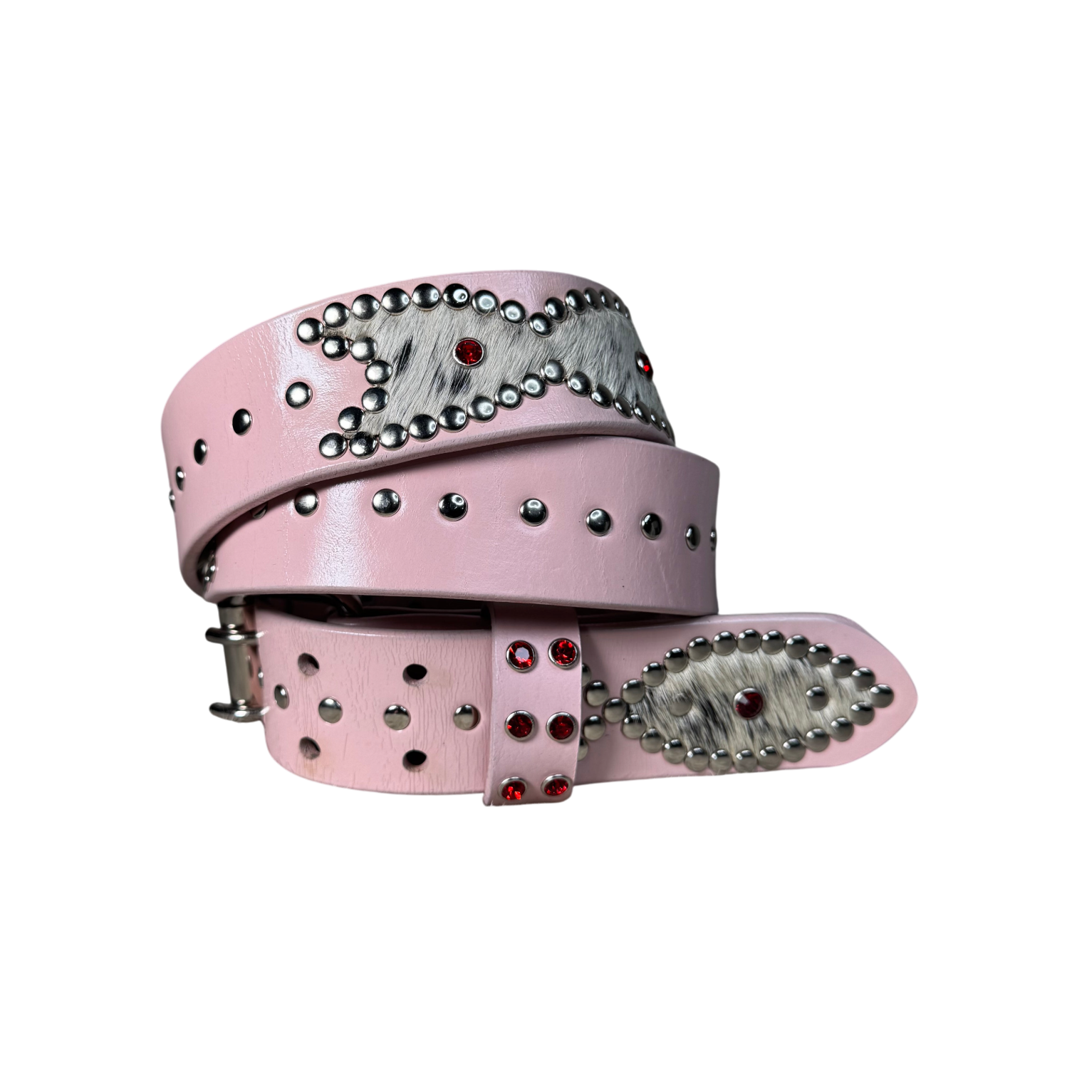 PASTEL PINK Origins Belt (cowhide)