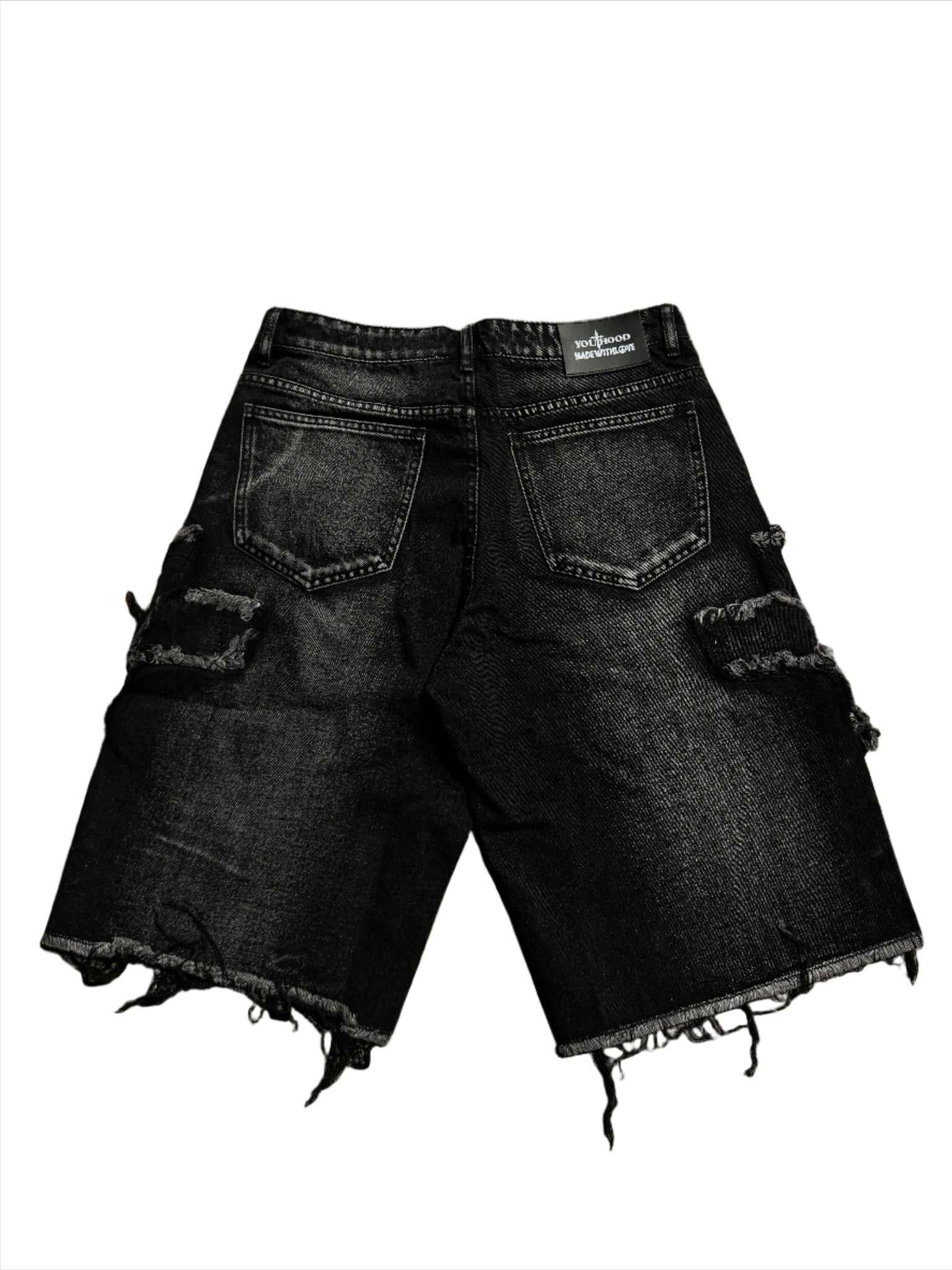 Cross Jorts (Black)