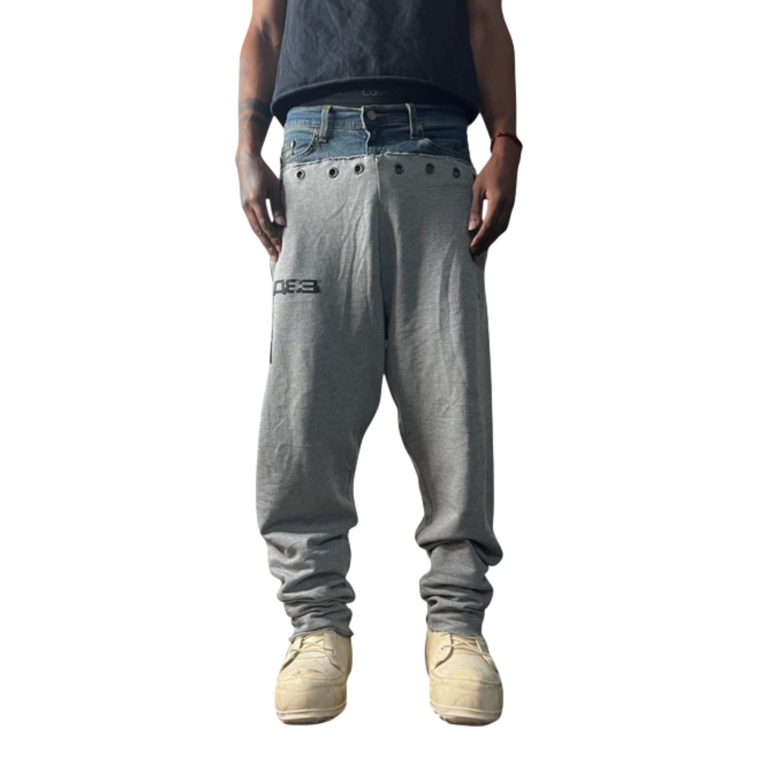 "Abyss" Hybrid Denim Sweats