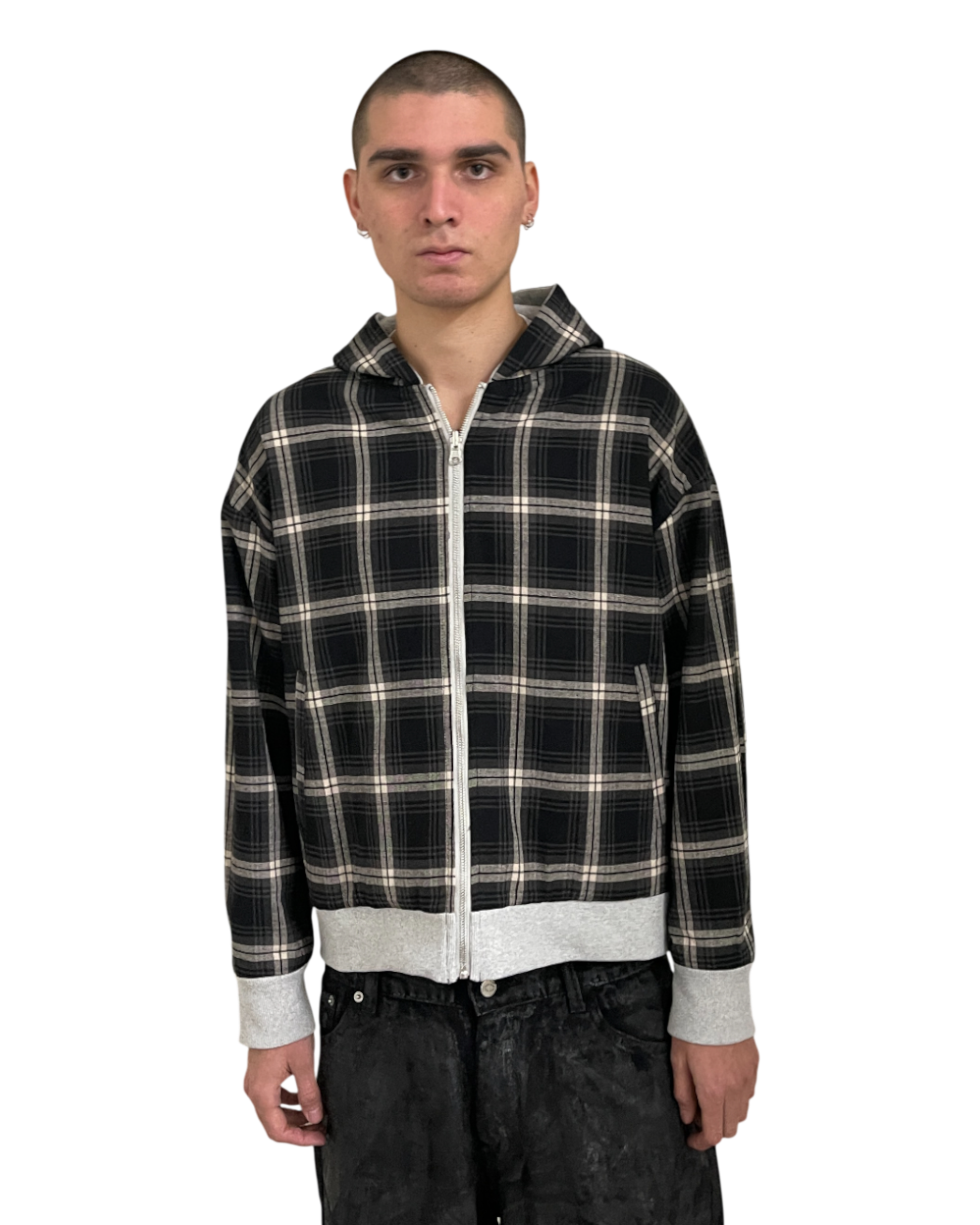 PLAID REVERSIBLE ZIP-UP – Lowheads PLAID REVERSIBLE ZIP-UP – Lowheads