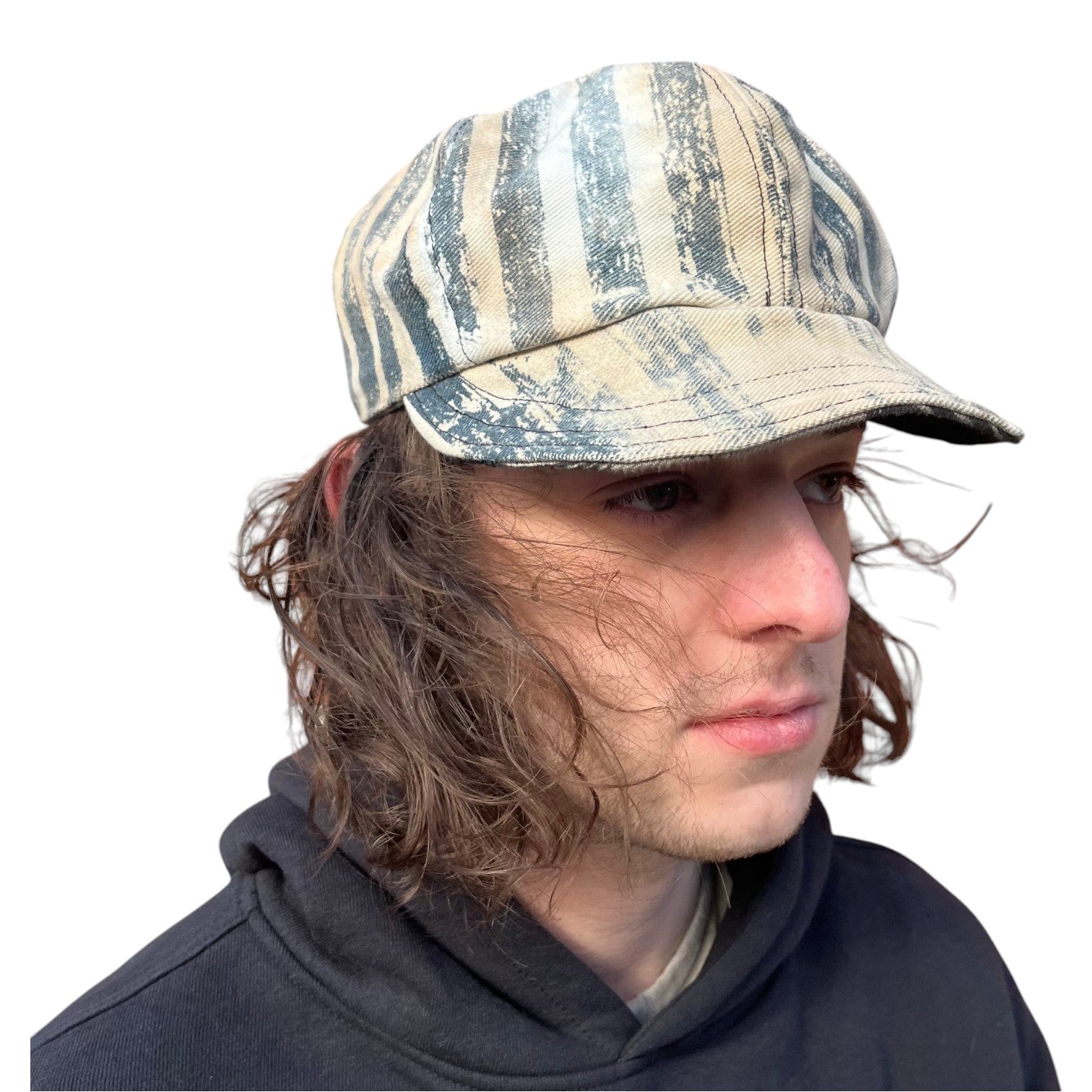 Rat Tail Hat - Camo and Persimmon