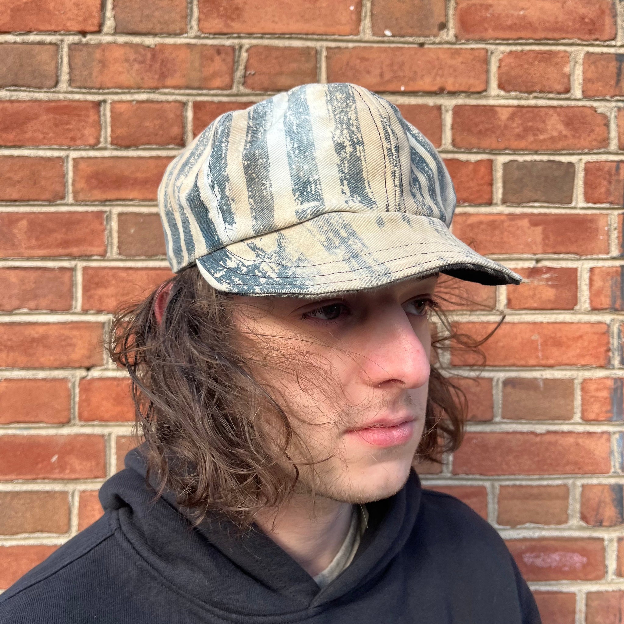 Rat Tail Hat - Camo and Persimmon