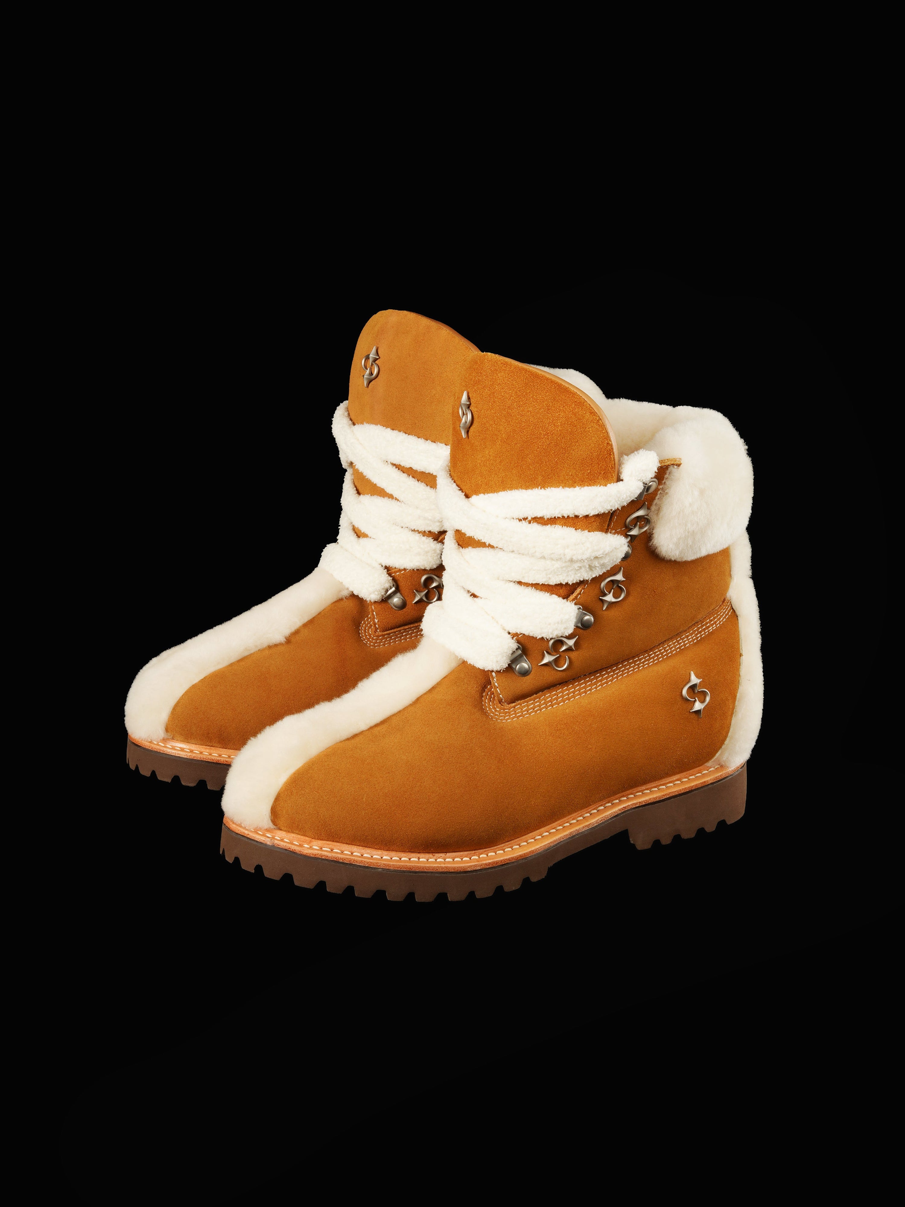 LE LOSANGE MOHAWK BIG BOOTS YELLOW