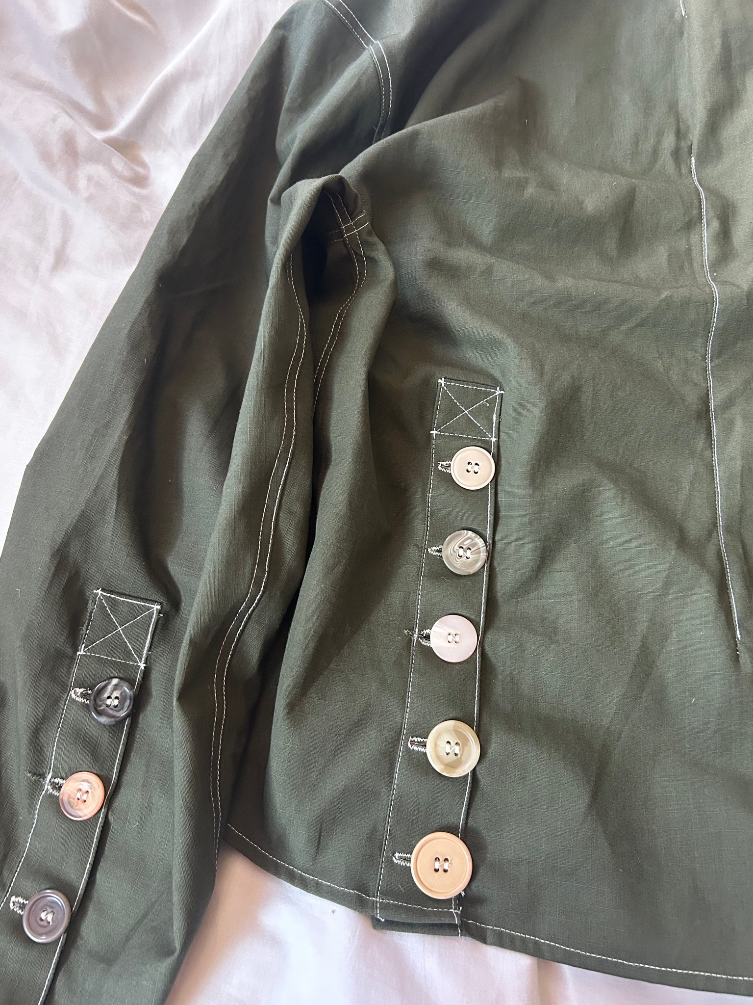 Many Button Jacket