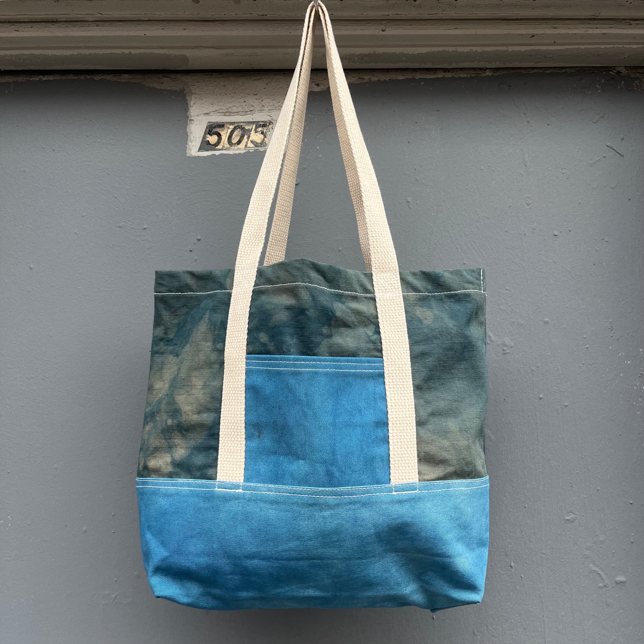 Tote Bag - Indigo Ripstop
