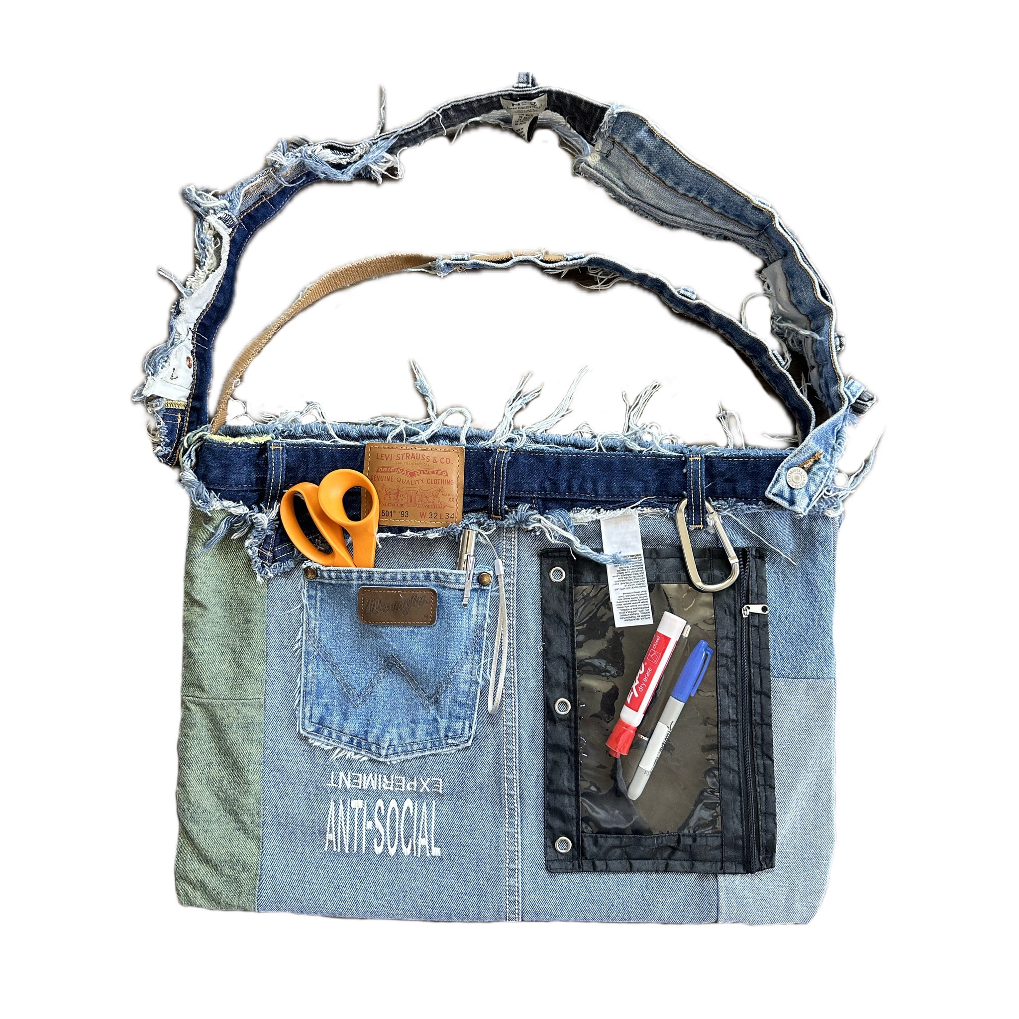 Bigger Denim Travel Tote