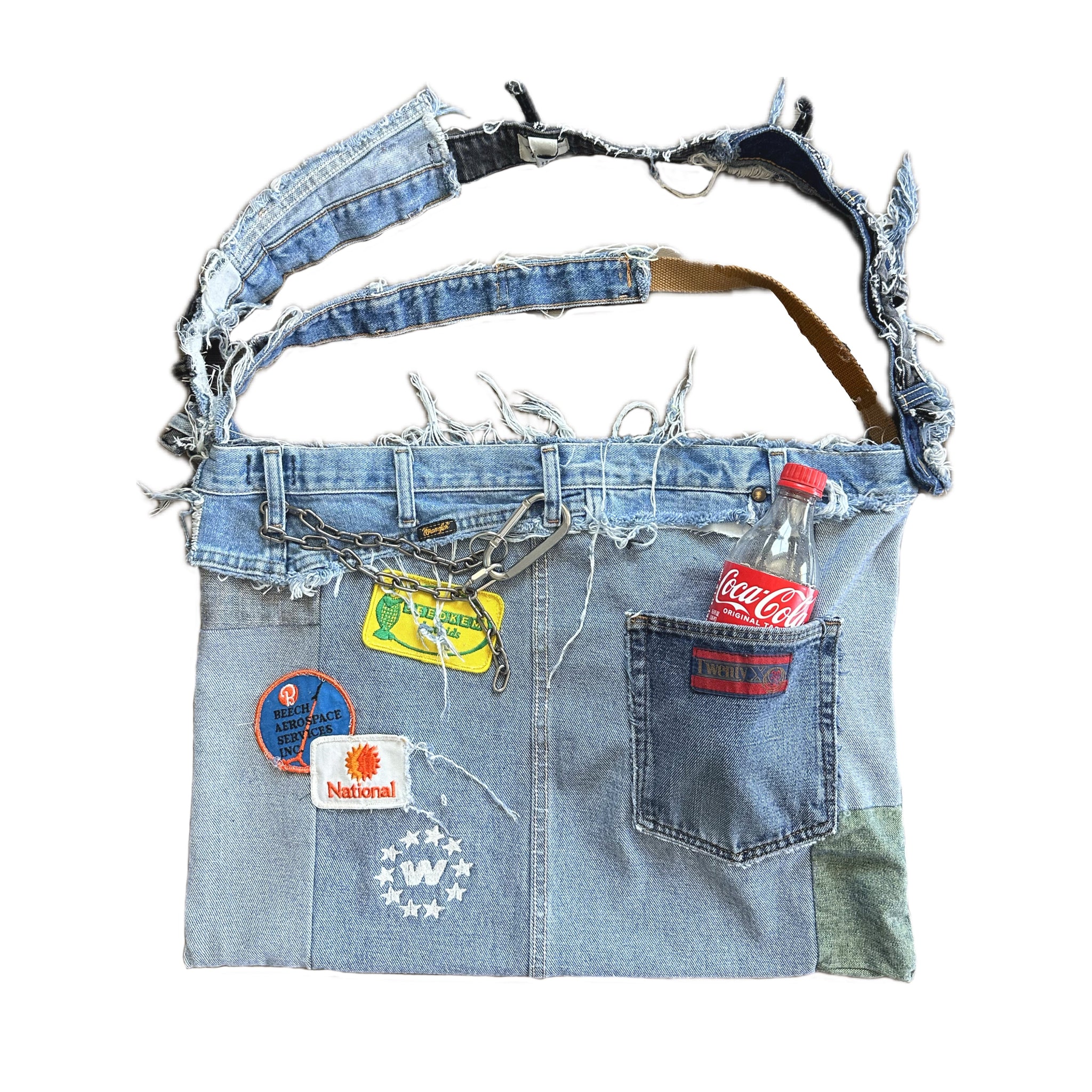 Bigger Denim Travel Tote