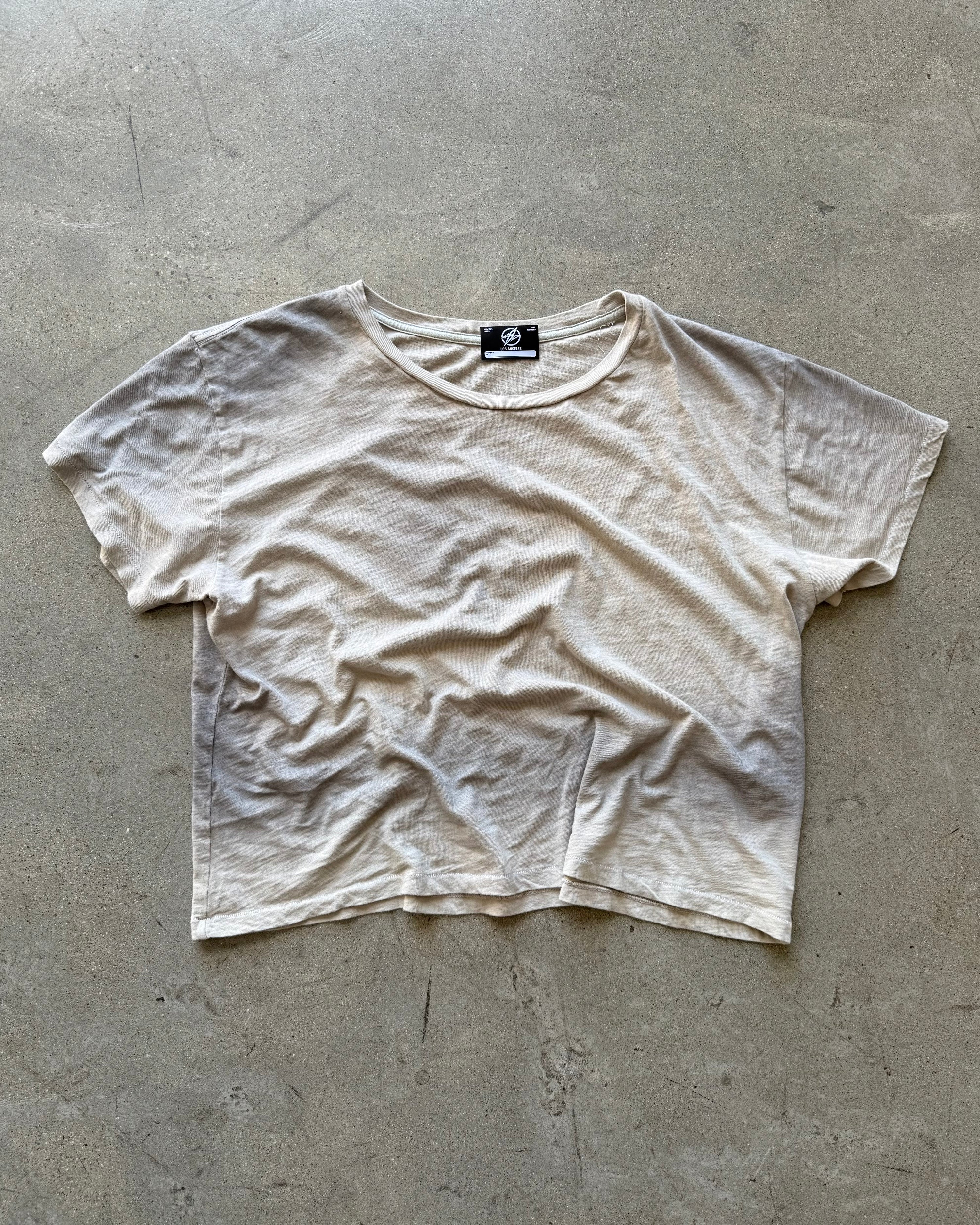 FRAME O.1 'STEEL RUST' COTTON SLUB T-SHIRT
