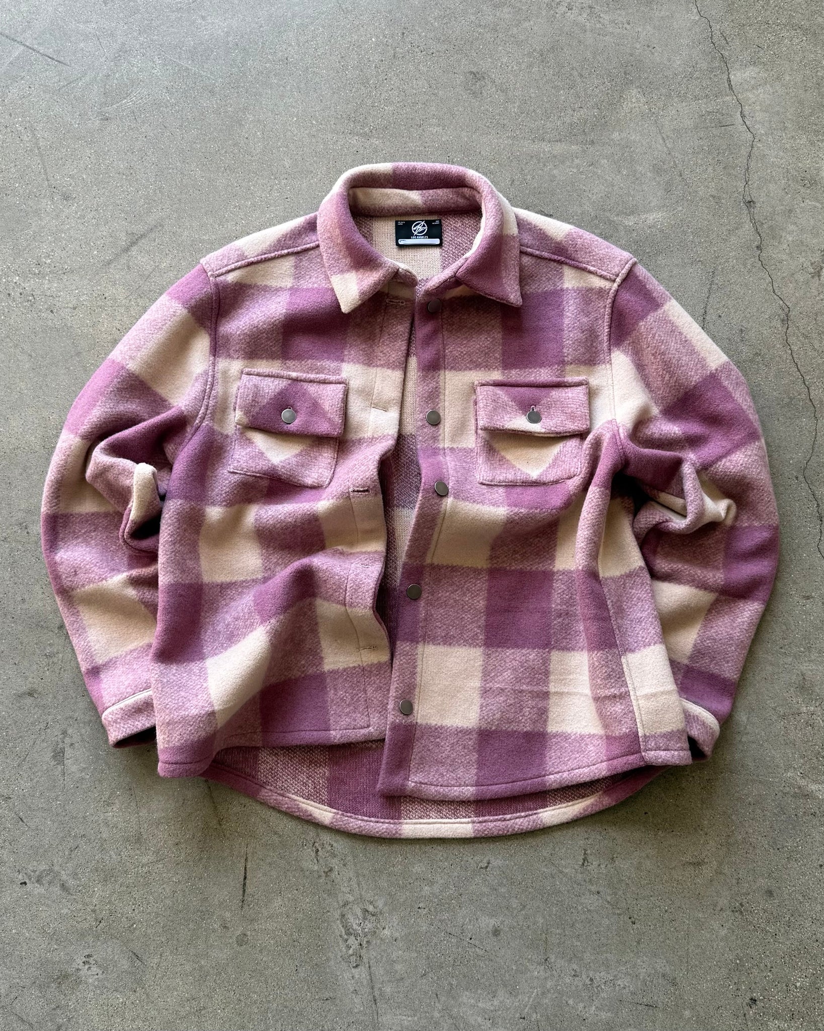 MAINLINE 0.1 'BUBBLE PINK' JAPANESE WOOL FLANNEL