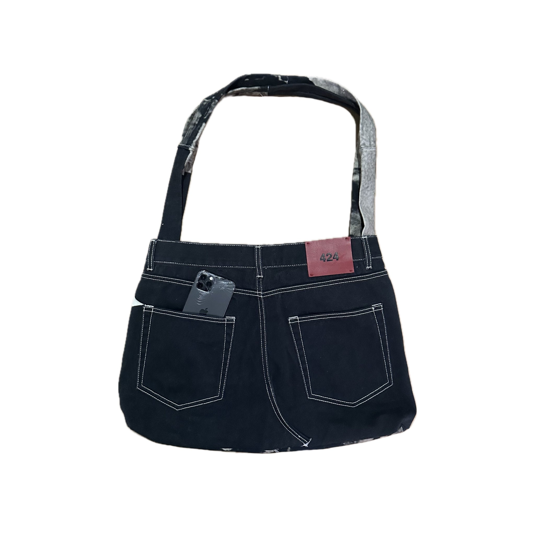 Private Parts 424 Bigger Denim Tote Bag