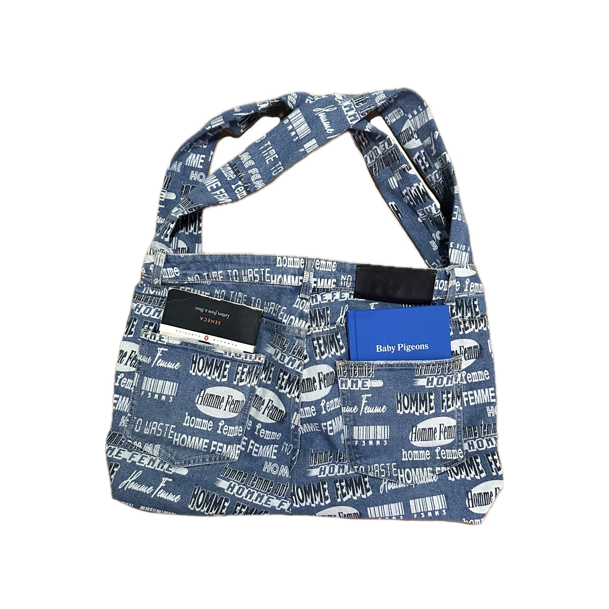 Homme + Femme Bigger Denim Tote Bag