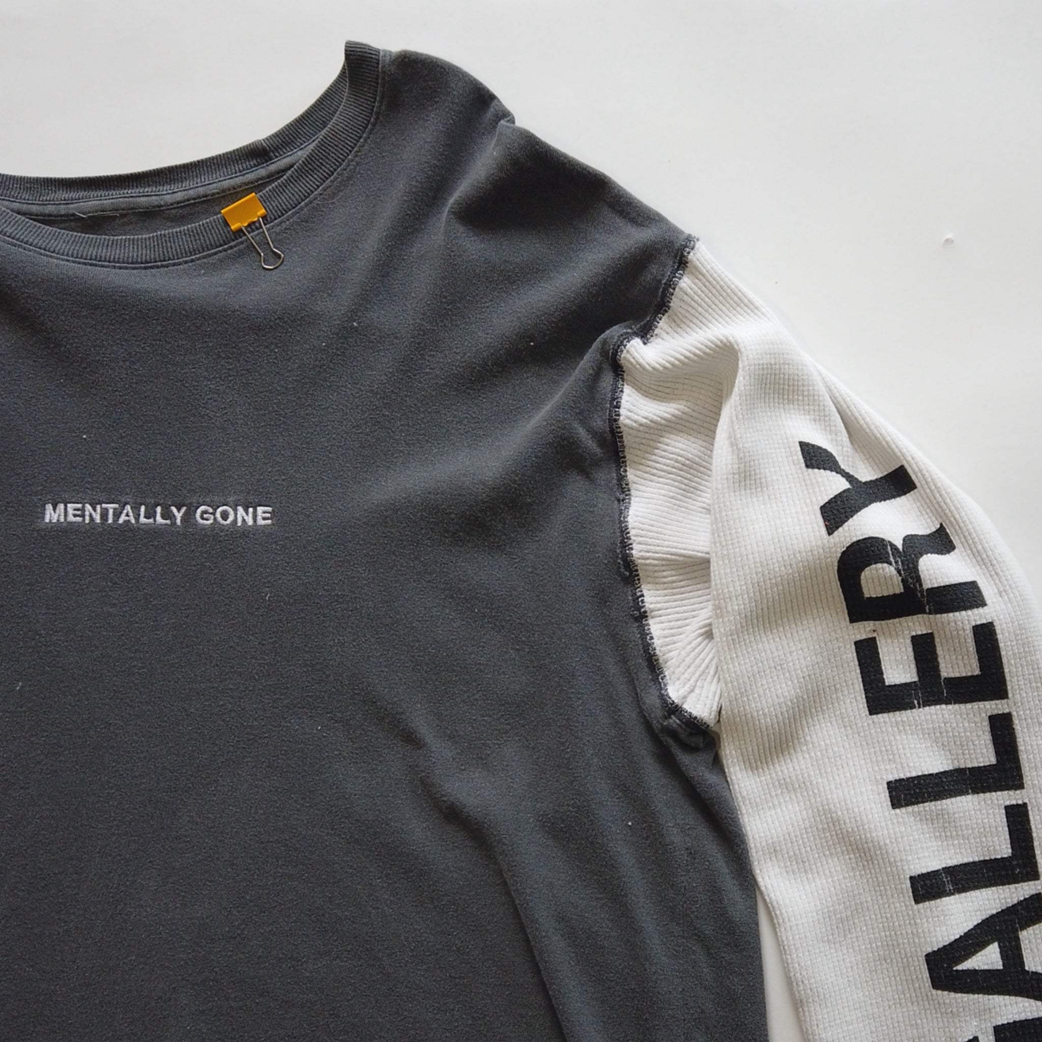 Gallery Dept. x WSTAM Cropped Thermal Sleeve Shirt