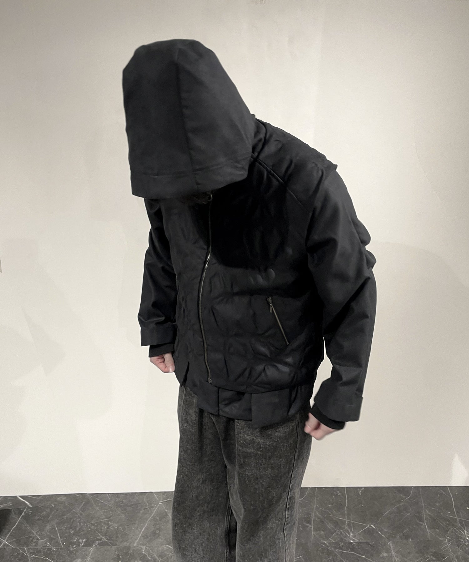 Leaf vein VEST SUEDE