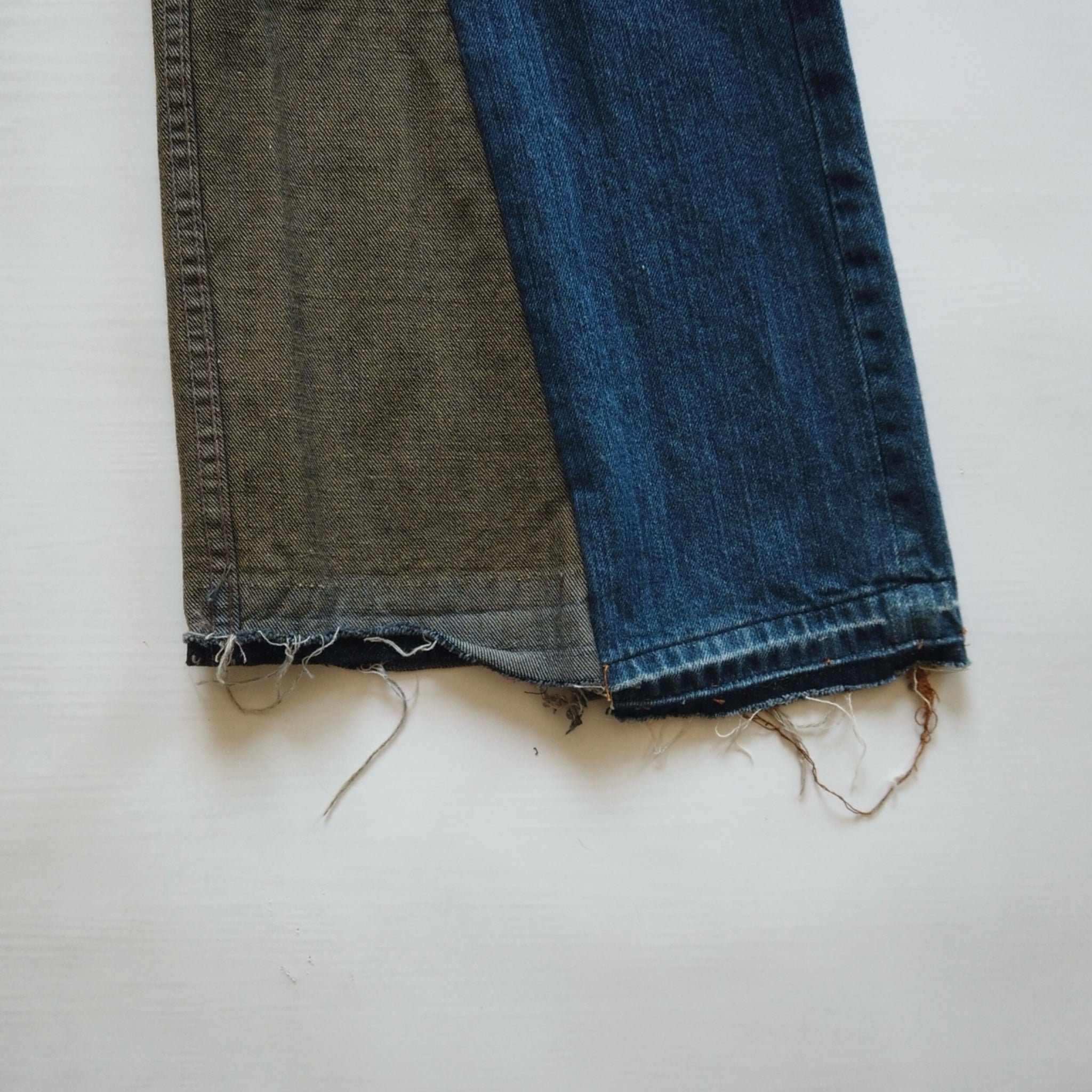 Smile Patchwork Denim