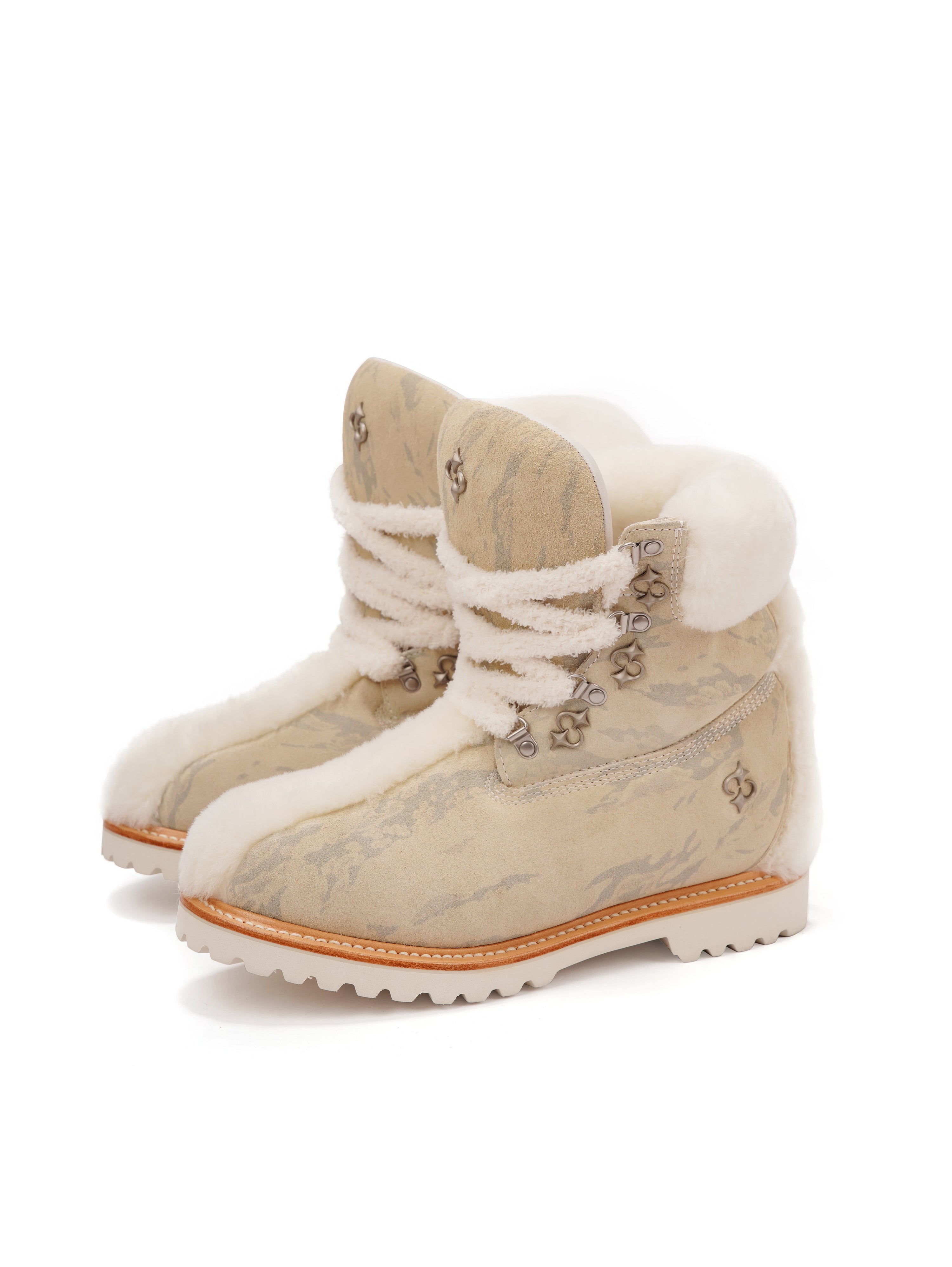 MOHAWK BIG BOOTS WHITE CAMO