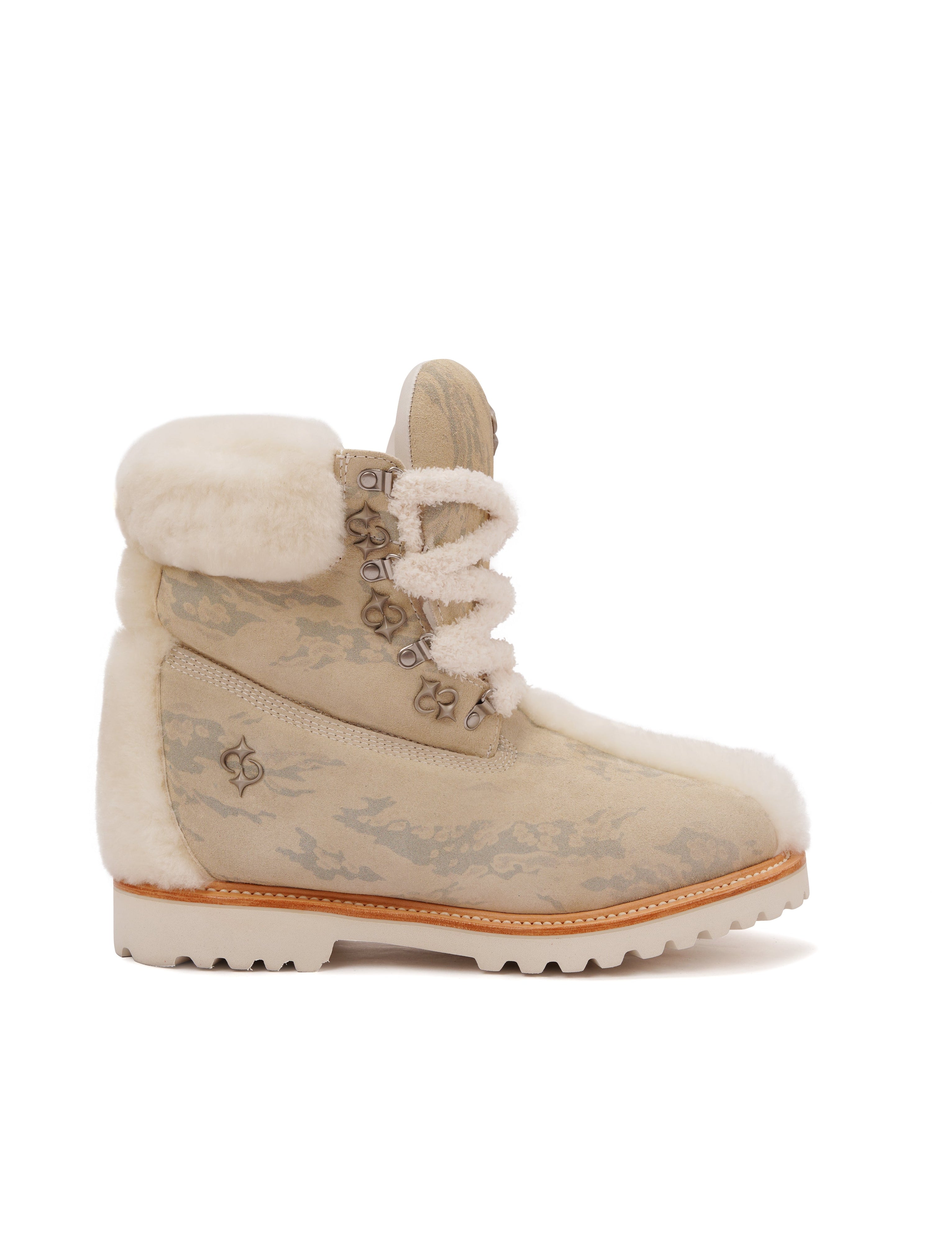 MOHAWK BIG BOOTS WHITE CAMO