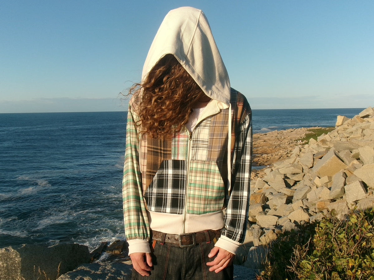 Reversible Flannel Zip-Up