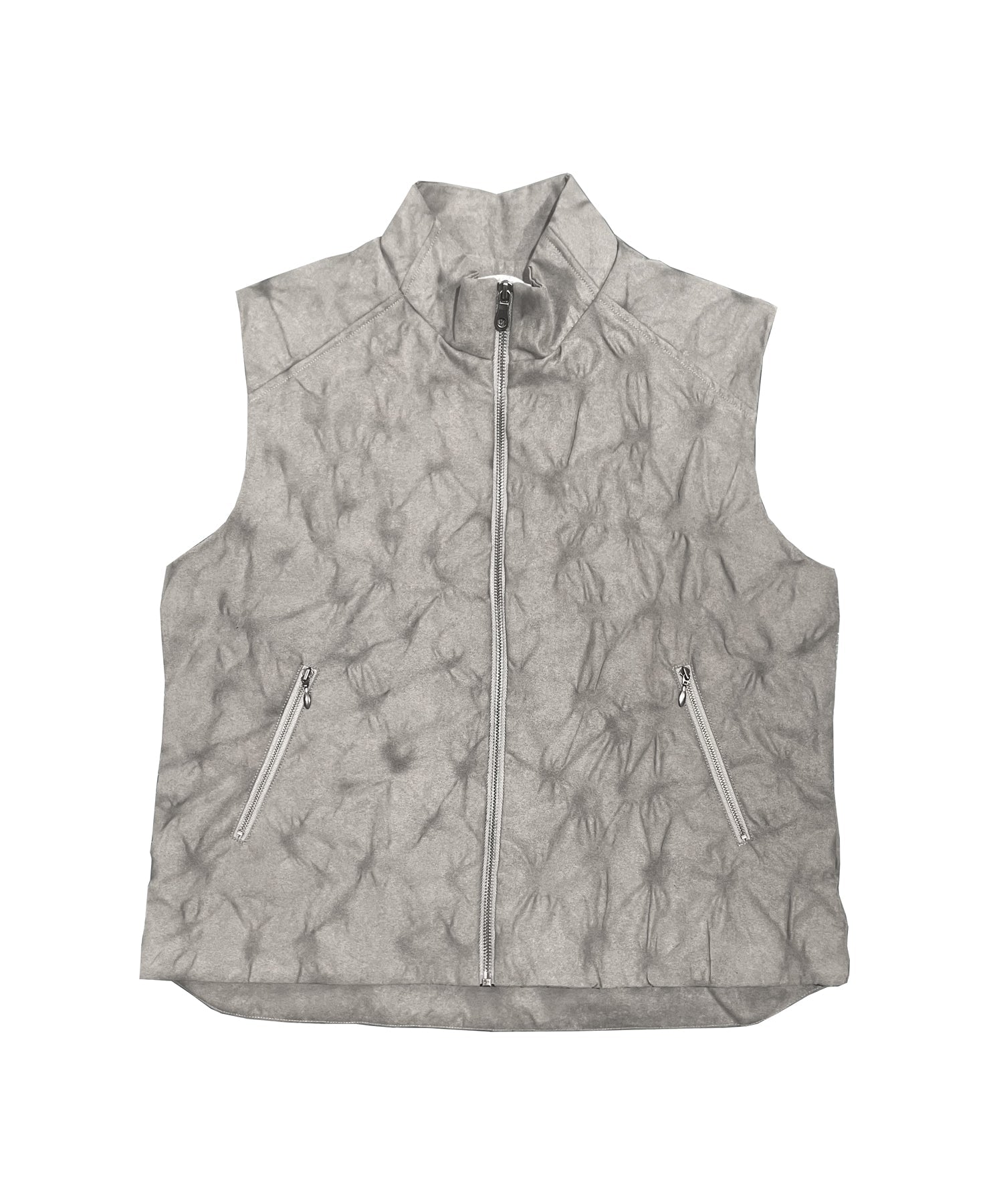 Leaf vein VEST SUEDE