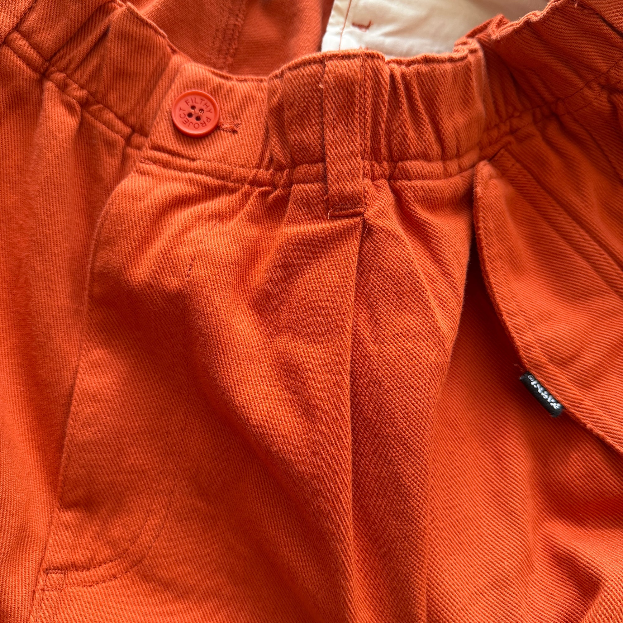 filthy® wide-leg cargo (orange)