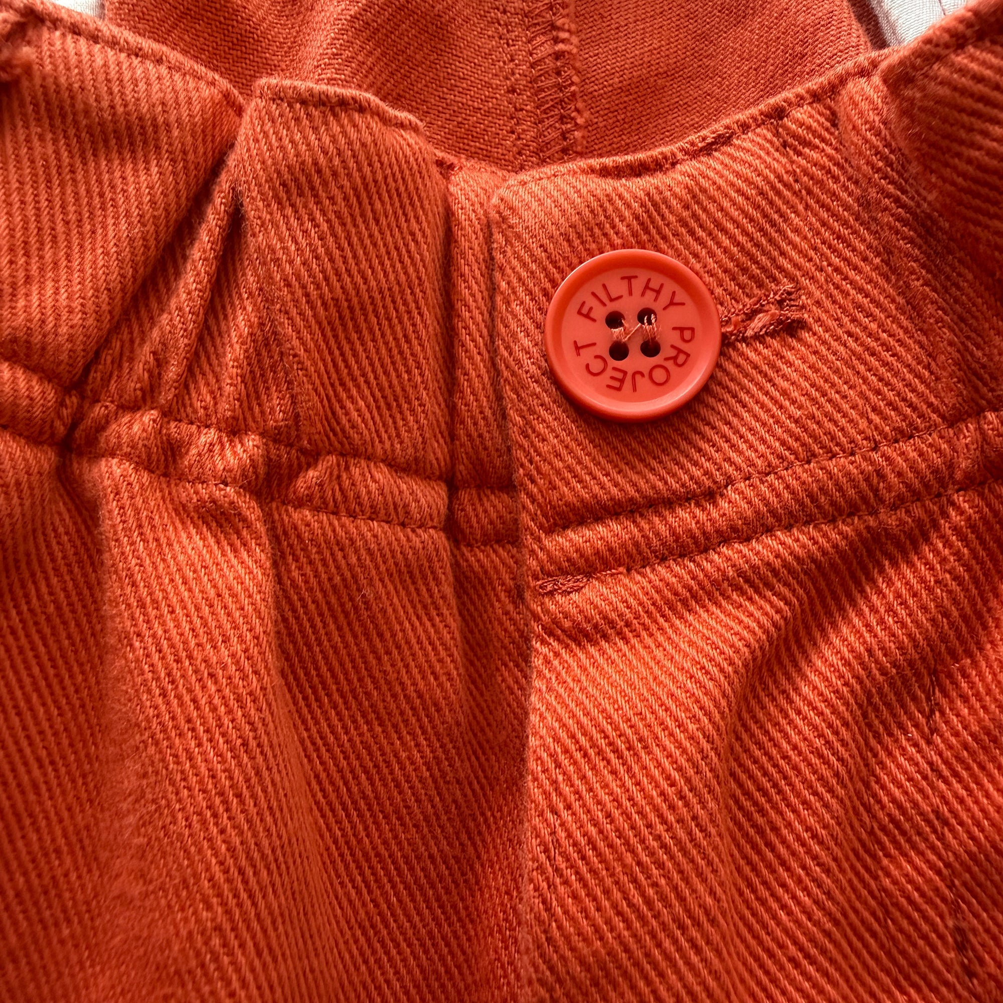 filthy® wide-leg cargo (orange)