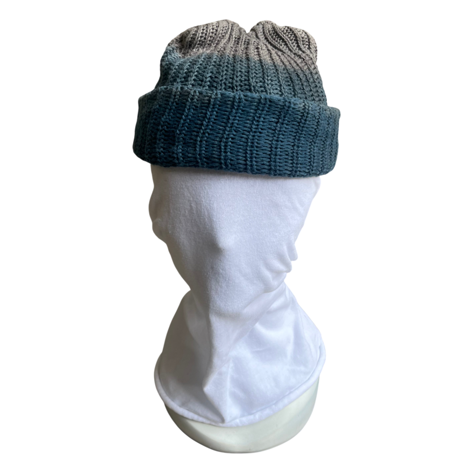 Watch Cap - Indigo & Black Tea + Rust Ombre